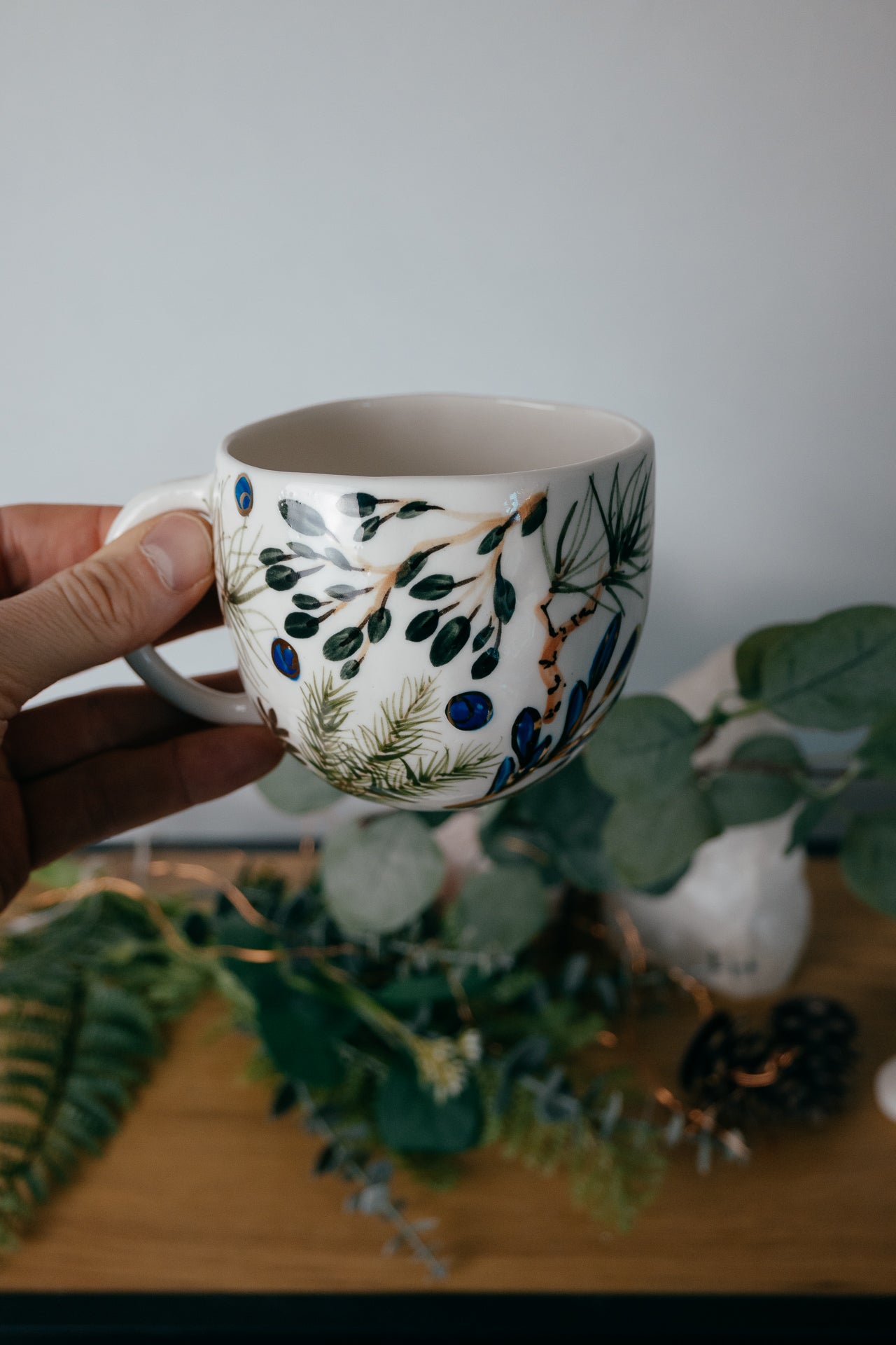 Ovisi Forest | Rounded Porcelain Mug
