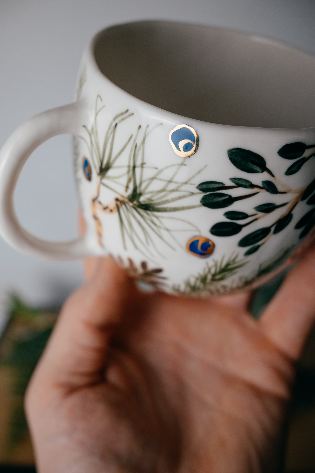 Ovisi Forest | Rounded Porcelain Mug