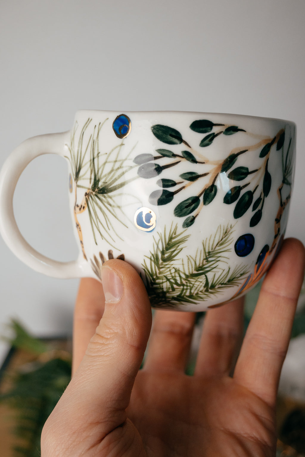 Ovisi Forest | Rounded Porcelain Mug