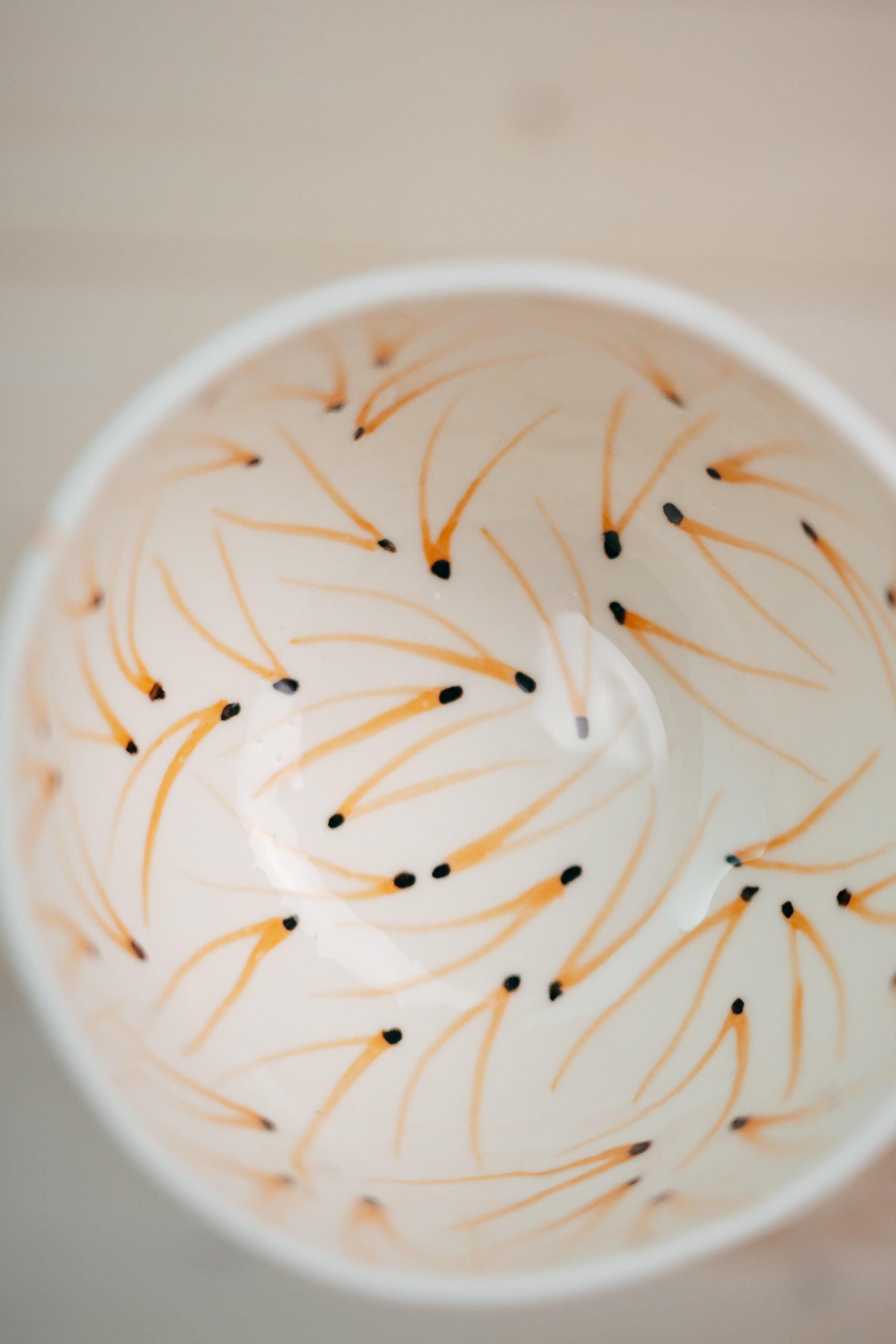 Pine Needles | Porcelain cup