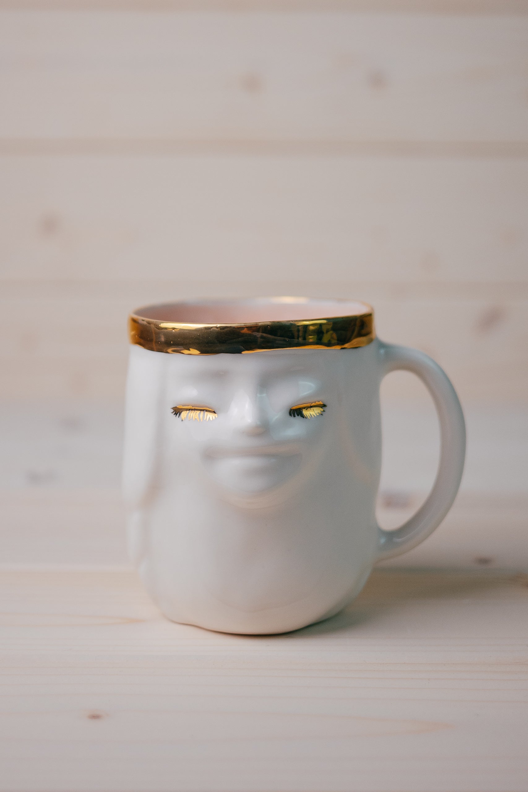 Folk girl | Porcelain mug