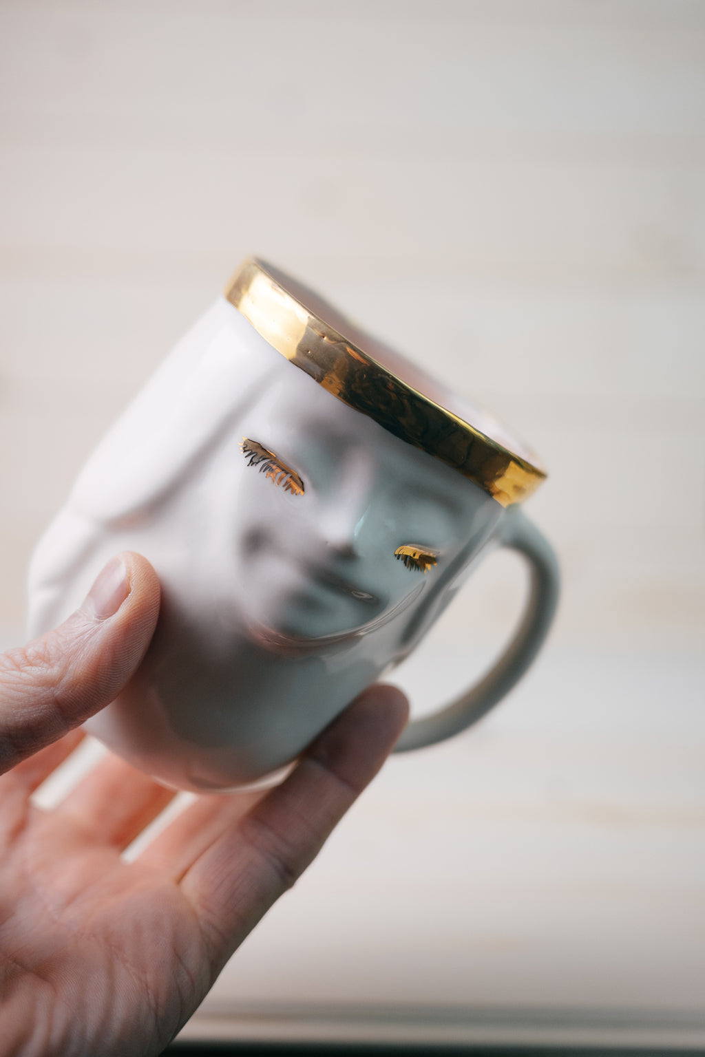 Folk girl | Porcelain mug