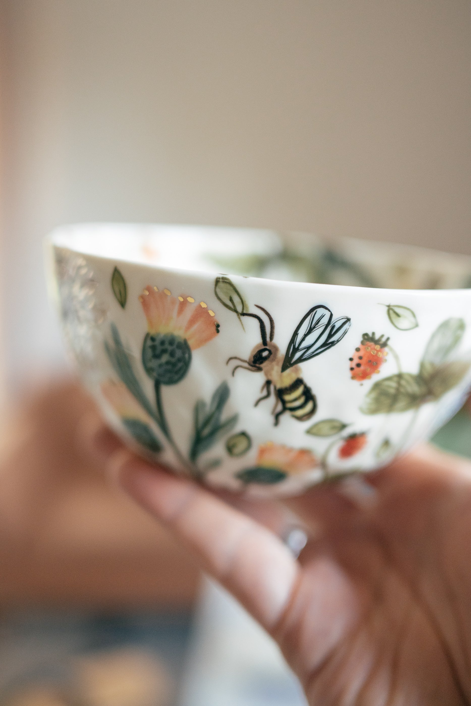 Vasaras pļava | Porcelāna bļoda