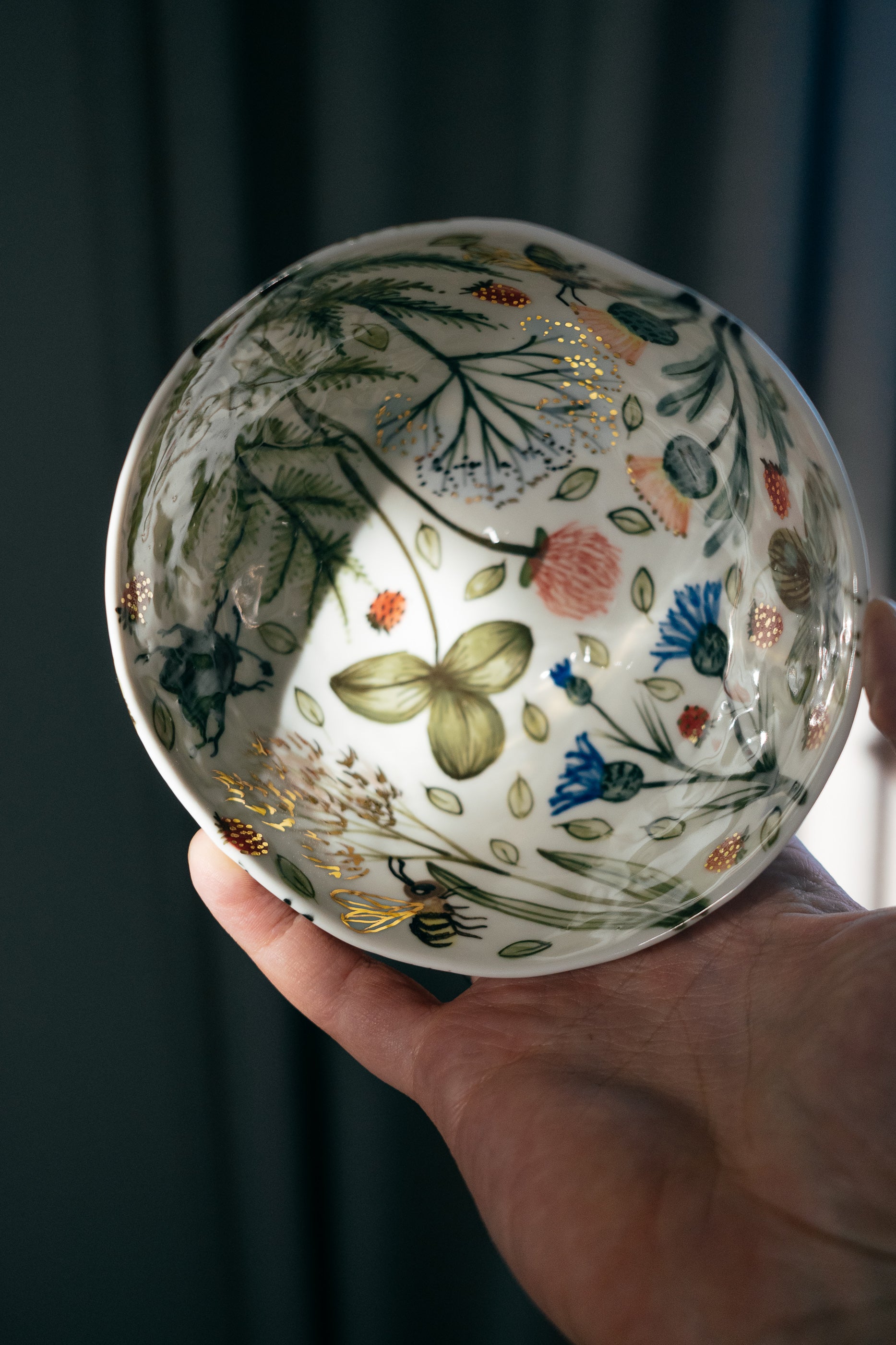 Vasaras pļava | Porcelāna bļoda