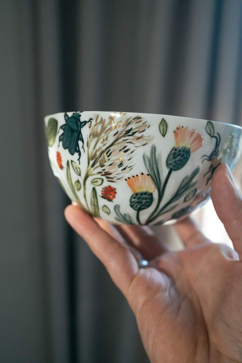 Vasaras pļava | Porcelāna bļoda