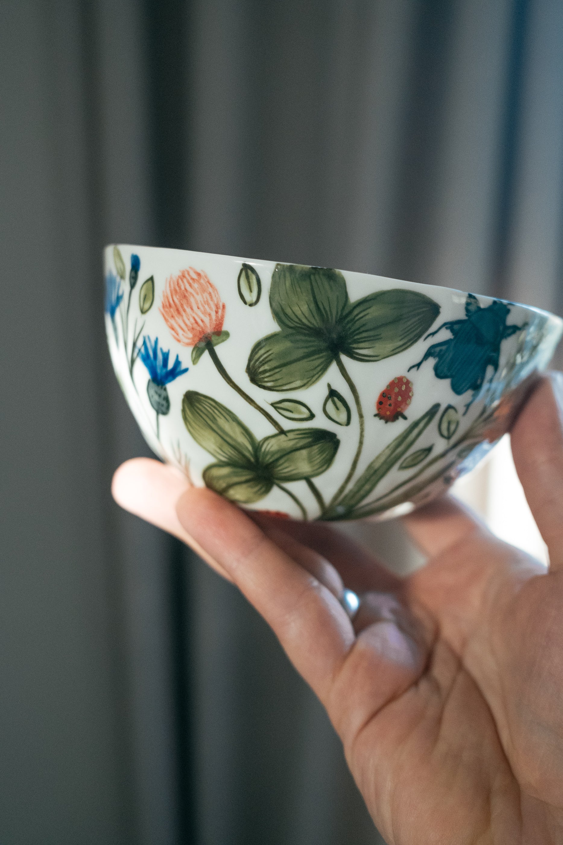 Vasaras pļava | Porcelāna bļoda