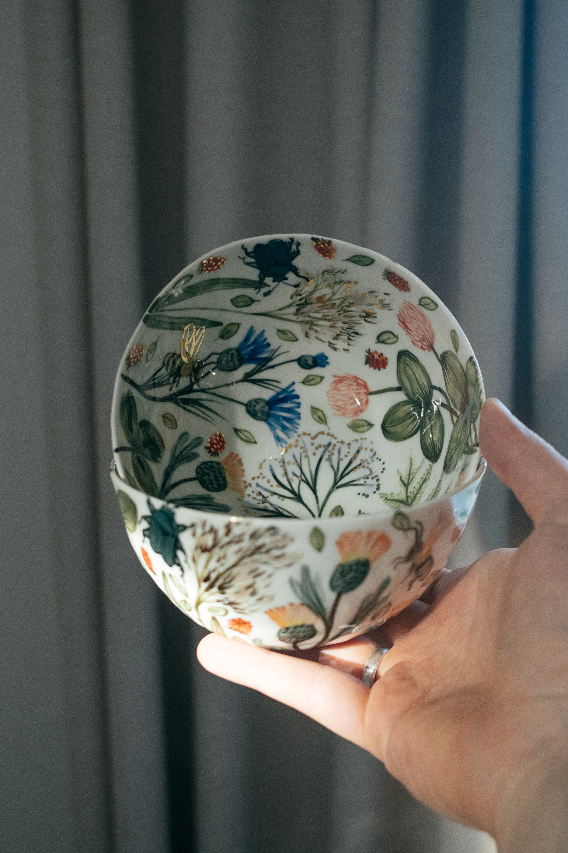 Vasaras pļava | Porcelāna bļoda