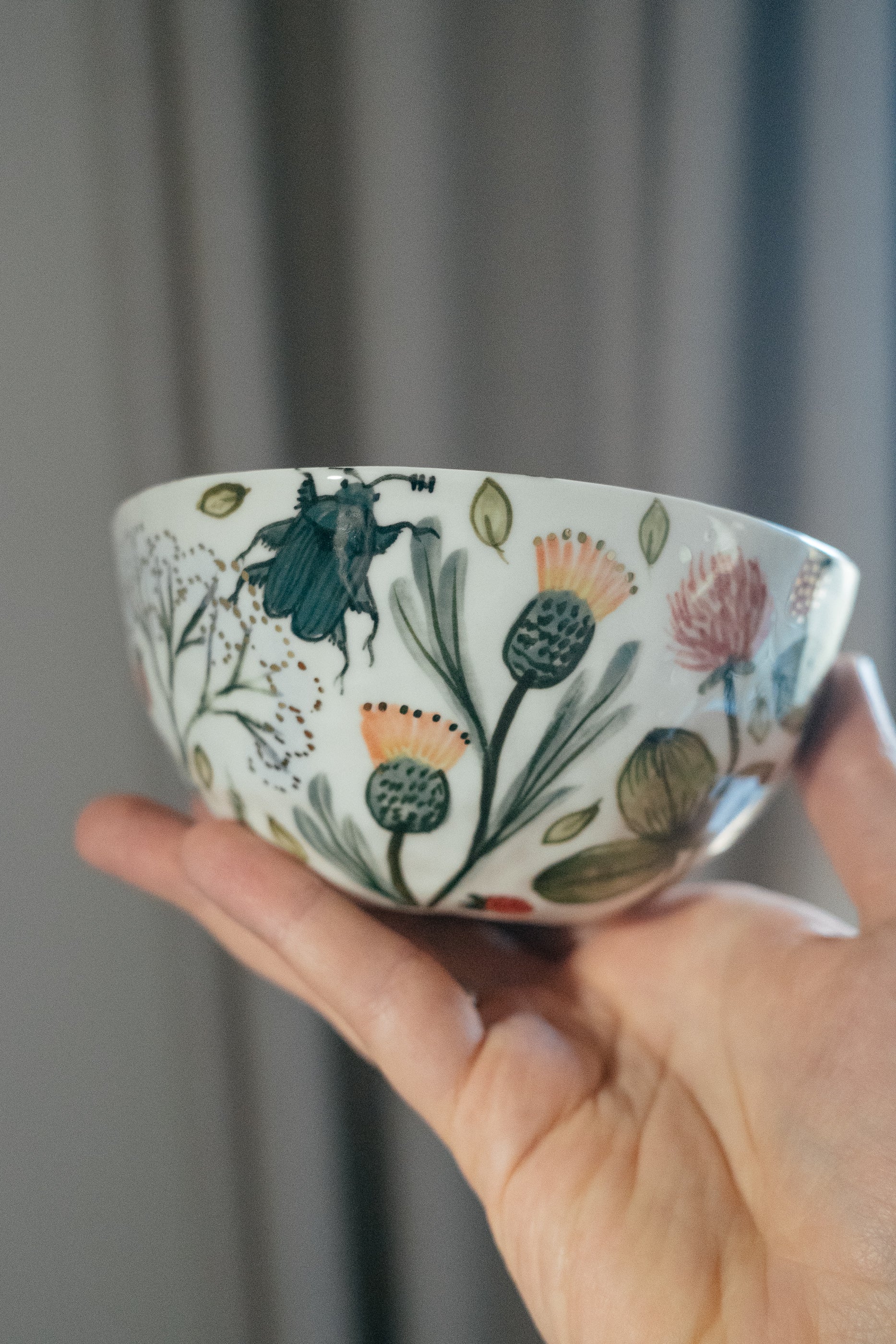 Vasaras pļava | Porcelāna bļoda