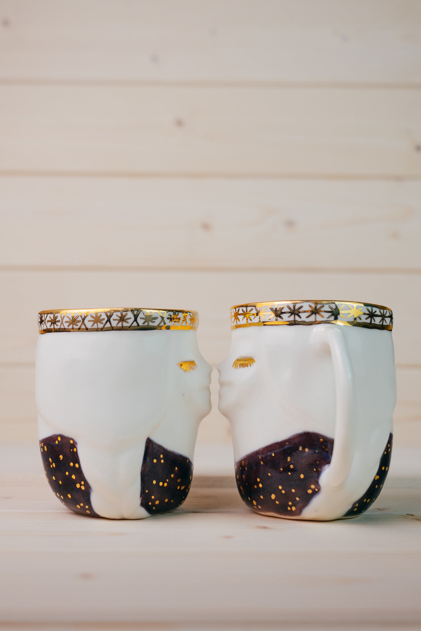 Folk girl | Porcelain mug