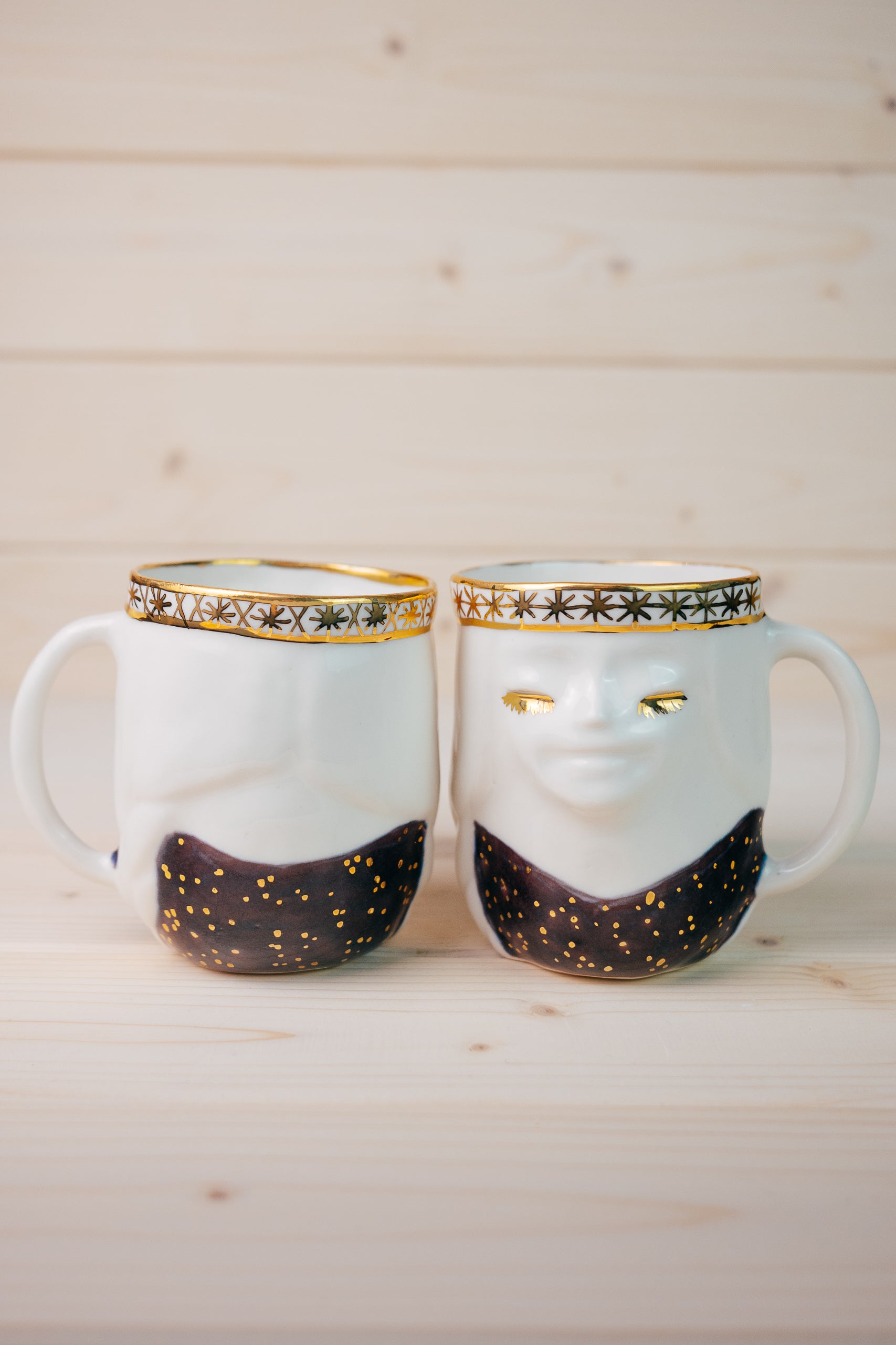 Folk girl | Porcelain mug