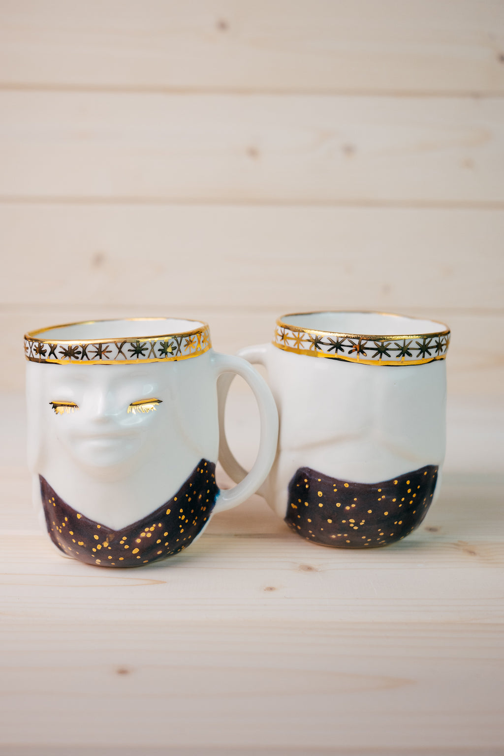 Folk girl | Porcelain mug