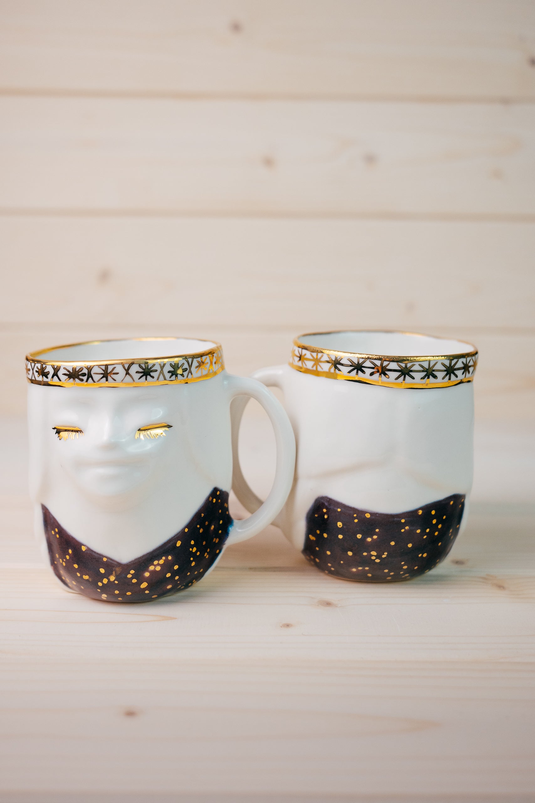 Folk girl | Porcelain mug