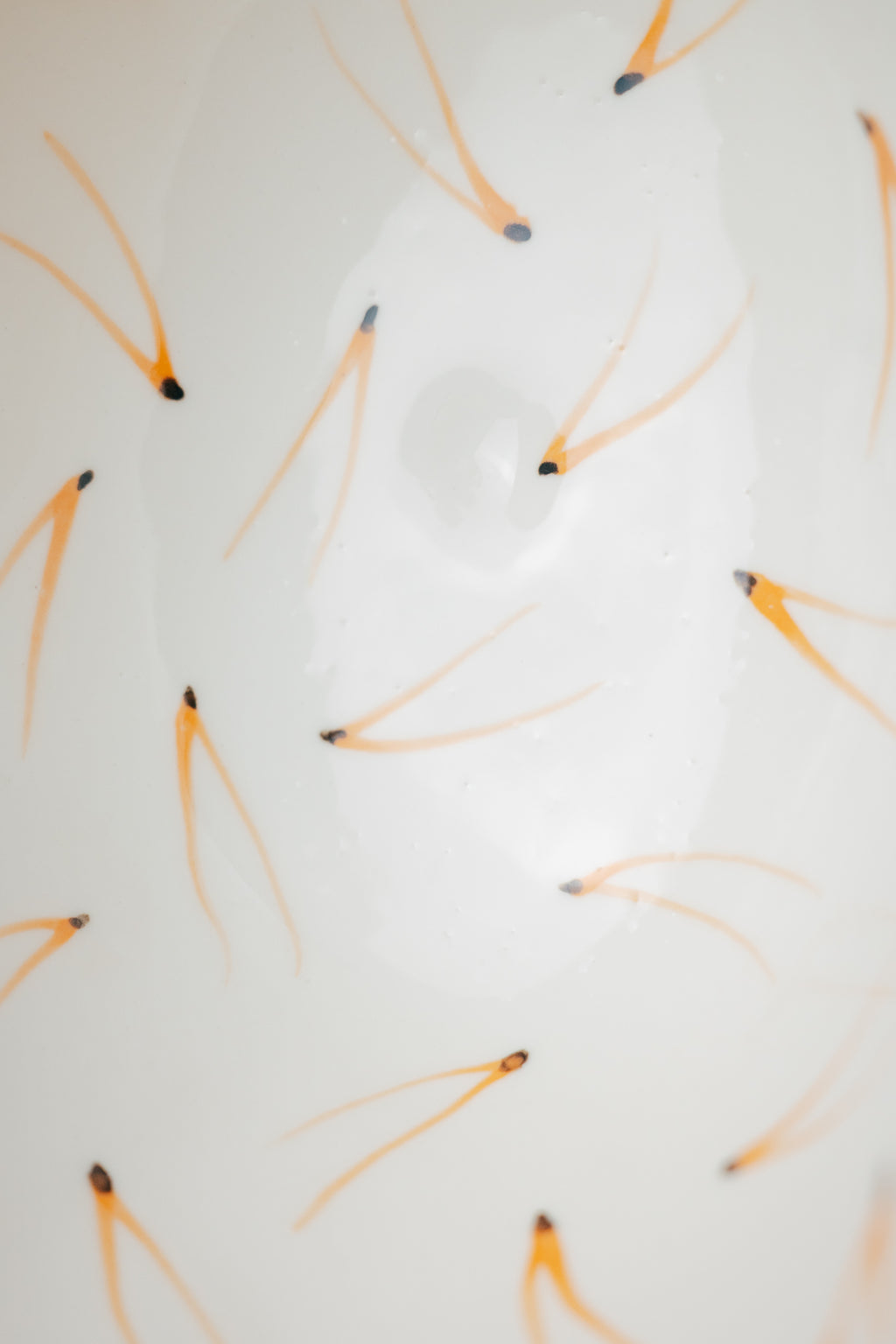 Porcelain butter dish | Pine cone