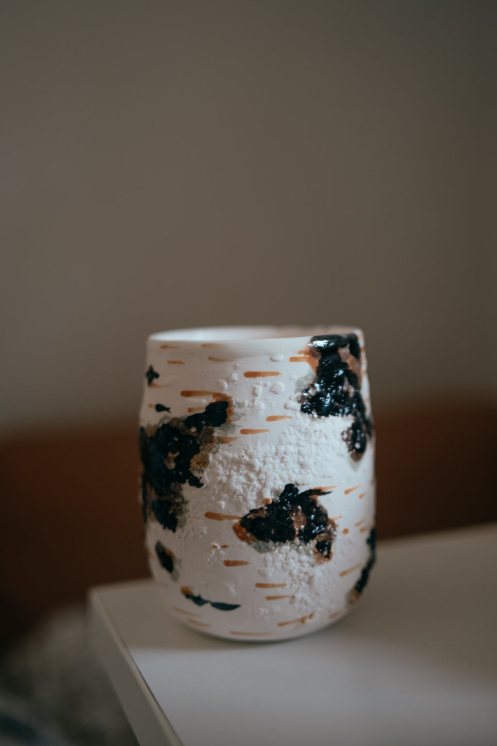 Birch | Handleless mug Porcelain