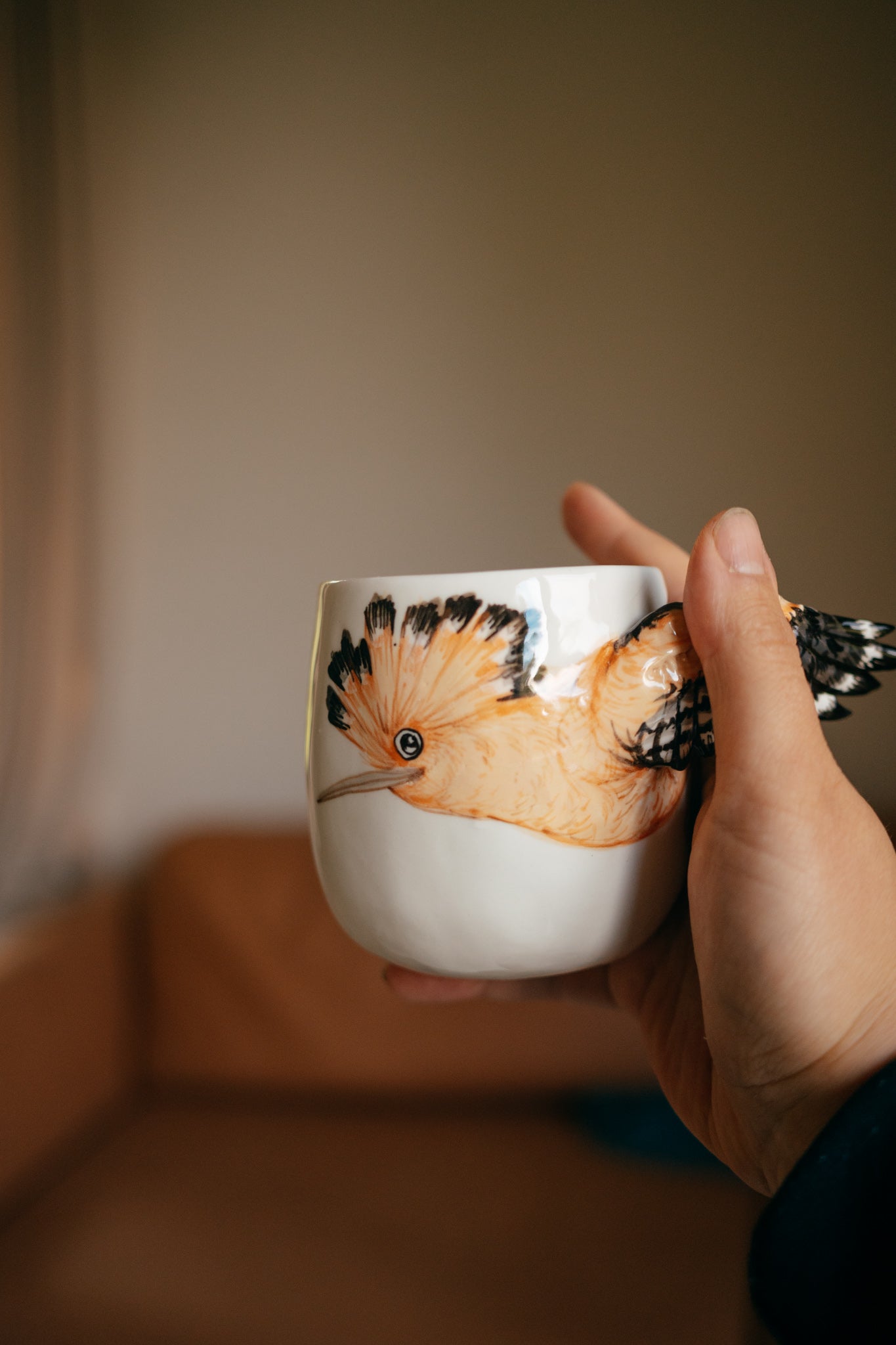 Hoopoe | Winged cup