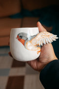 Zivju dzenītis | Porcelāna spārniņu glāze