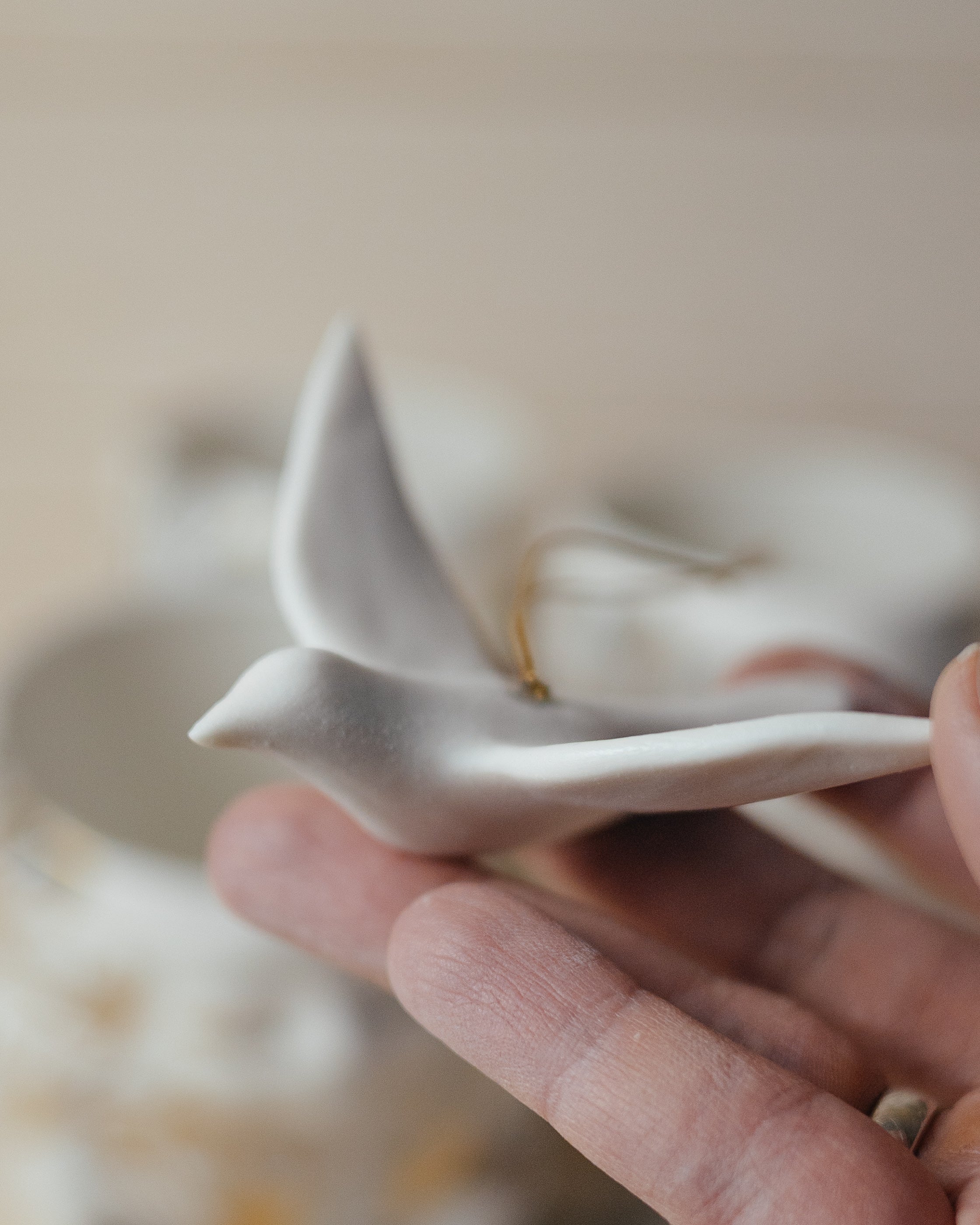 Bird | Porcelain ornament