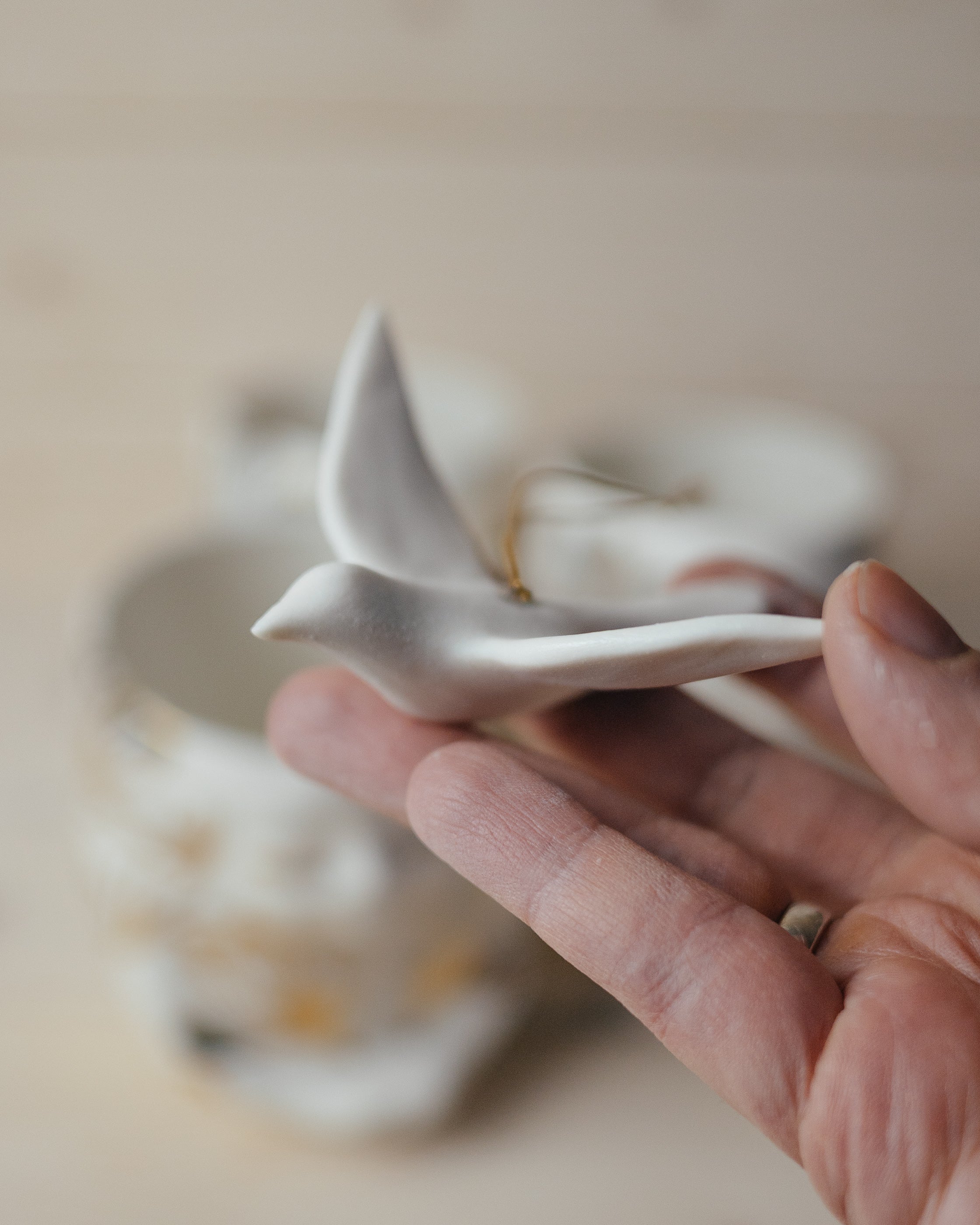 Bird | Porcelain ornament