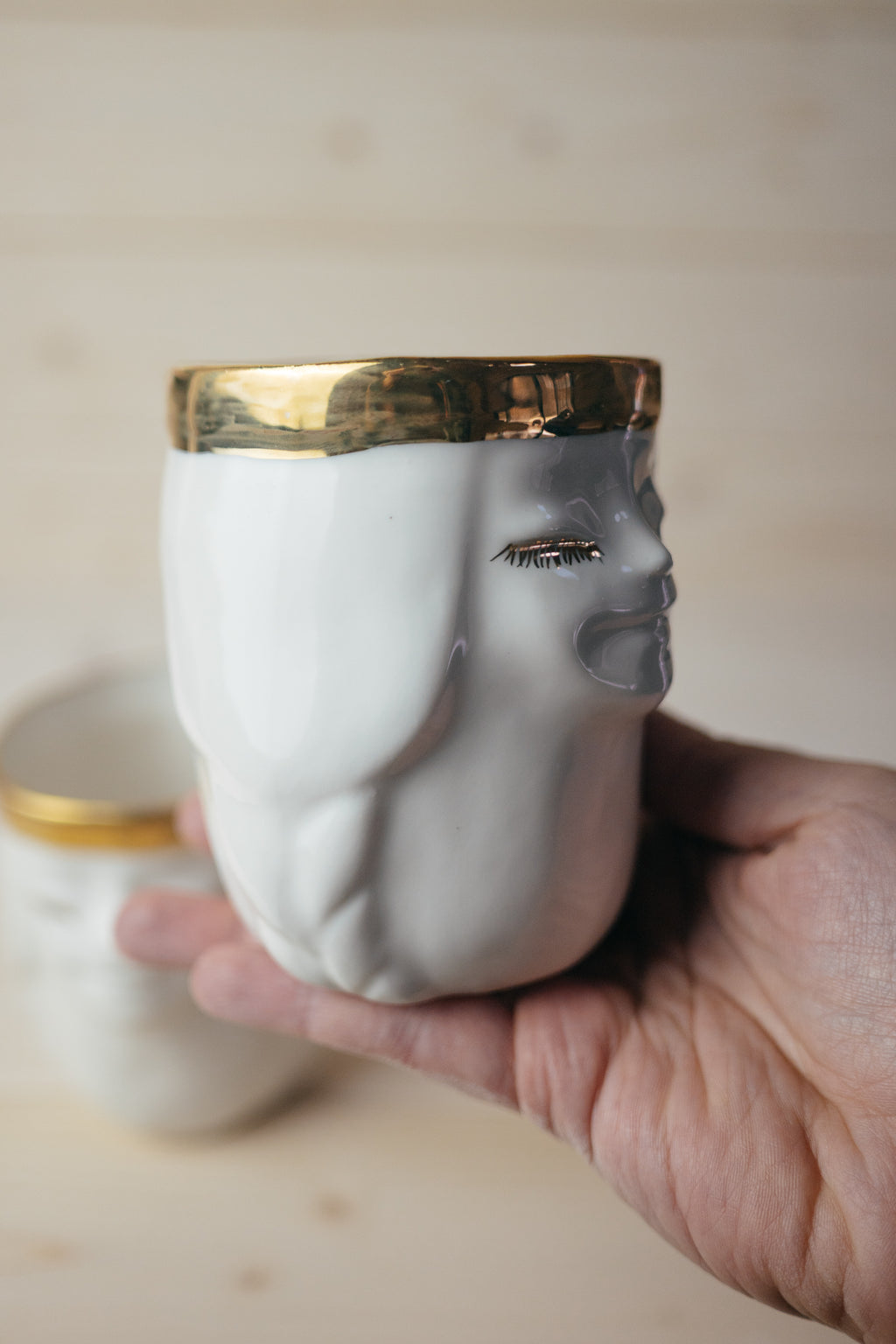 Folk girl | Porcelain mug