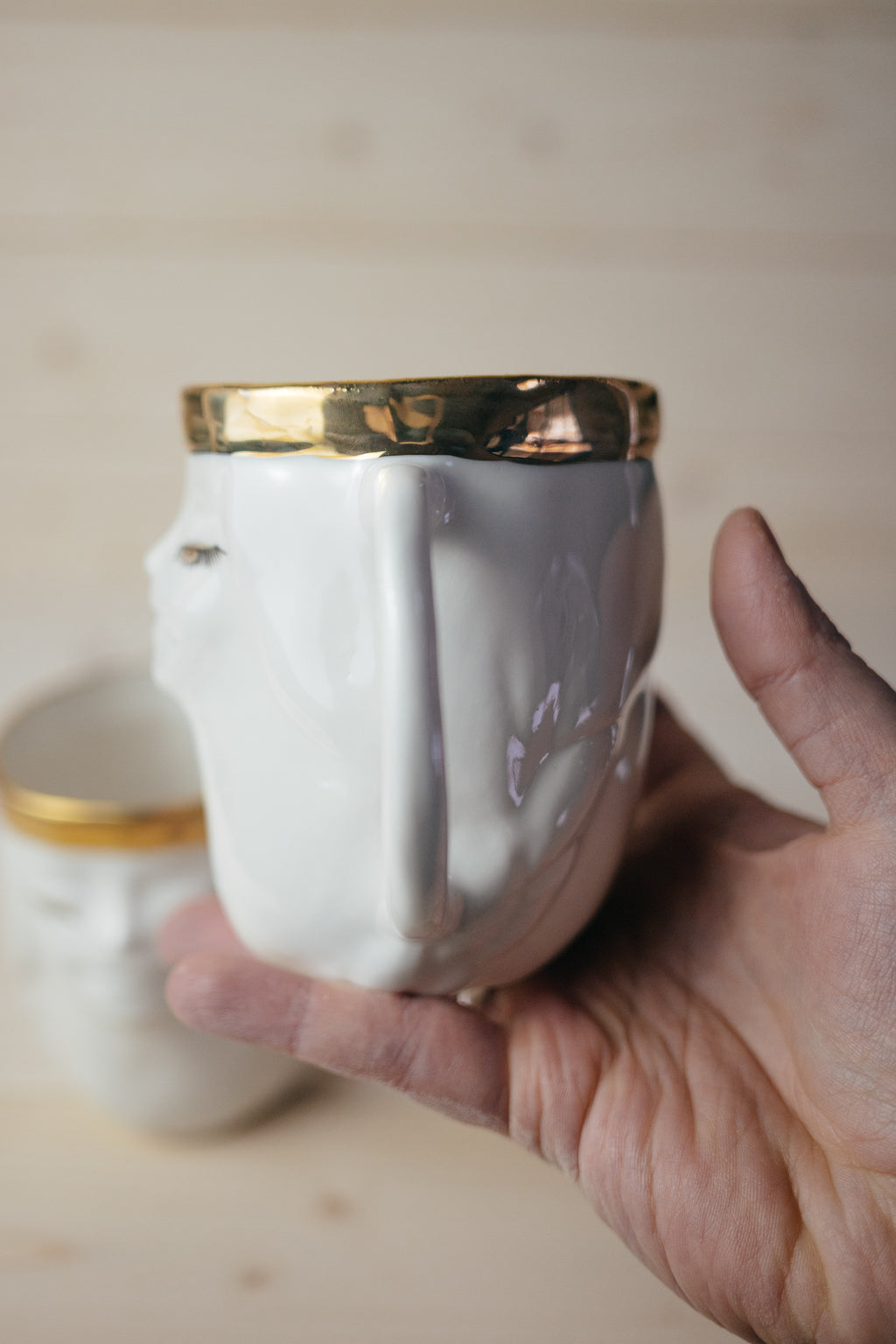 Folk girl | Porcelain mug