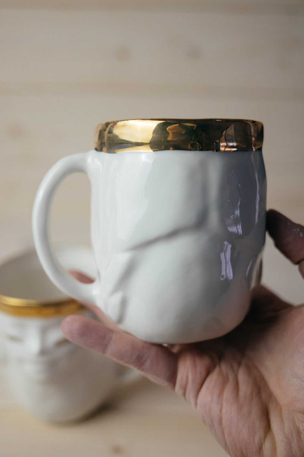Folk girl | Porcelain mug