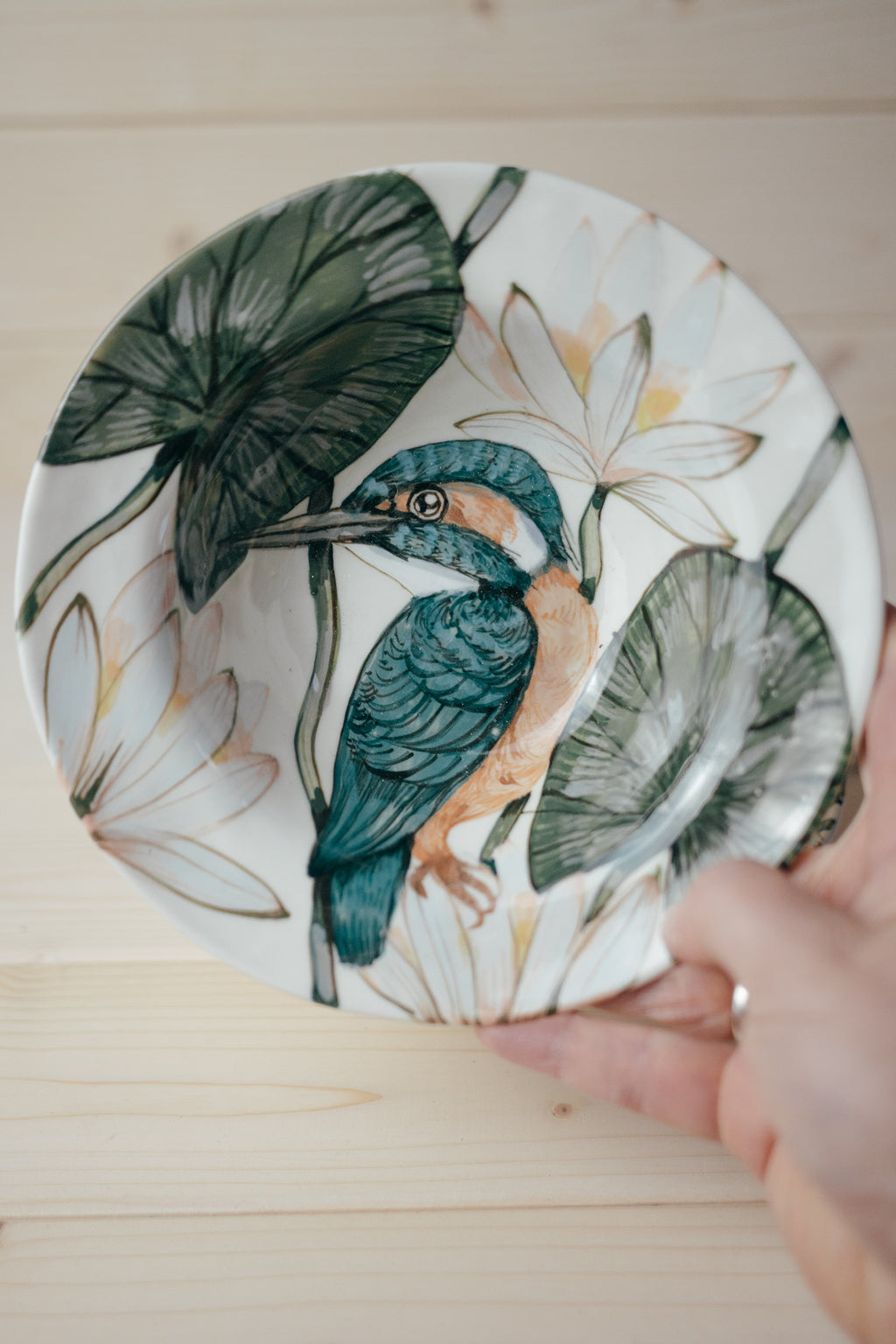 Kingfisher | Porcelain bowl