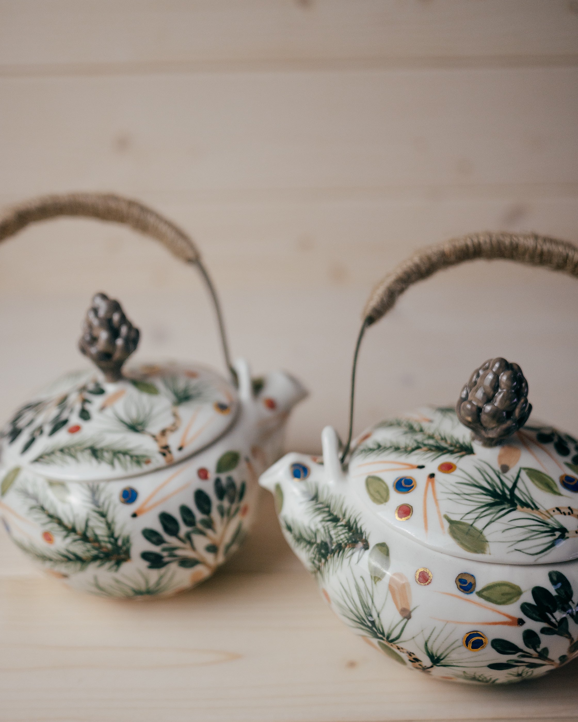 Ovisi forest | Handmade porcelain teapot