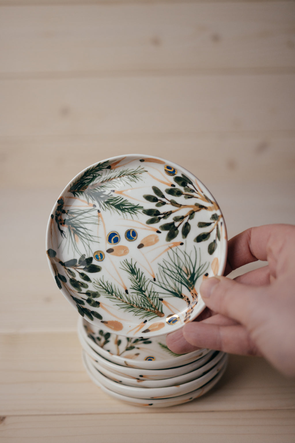 Ovisi forest | Porcelain saucer