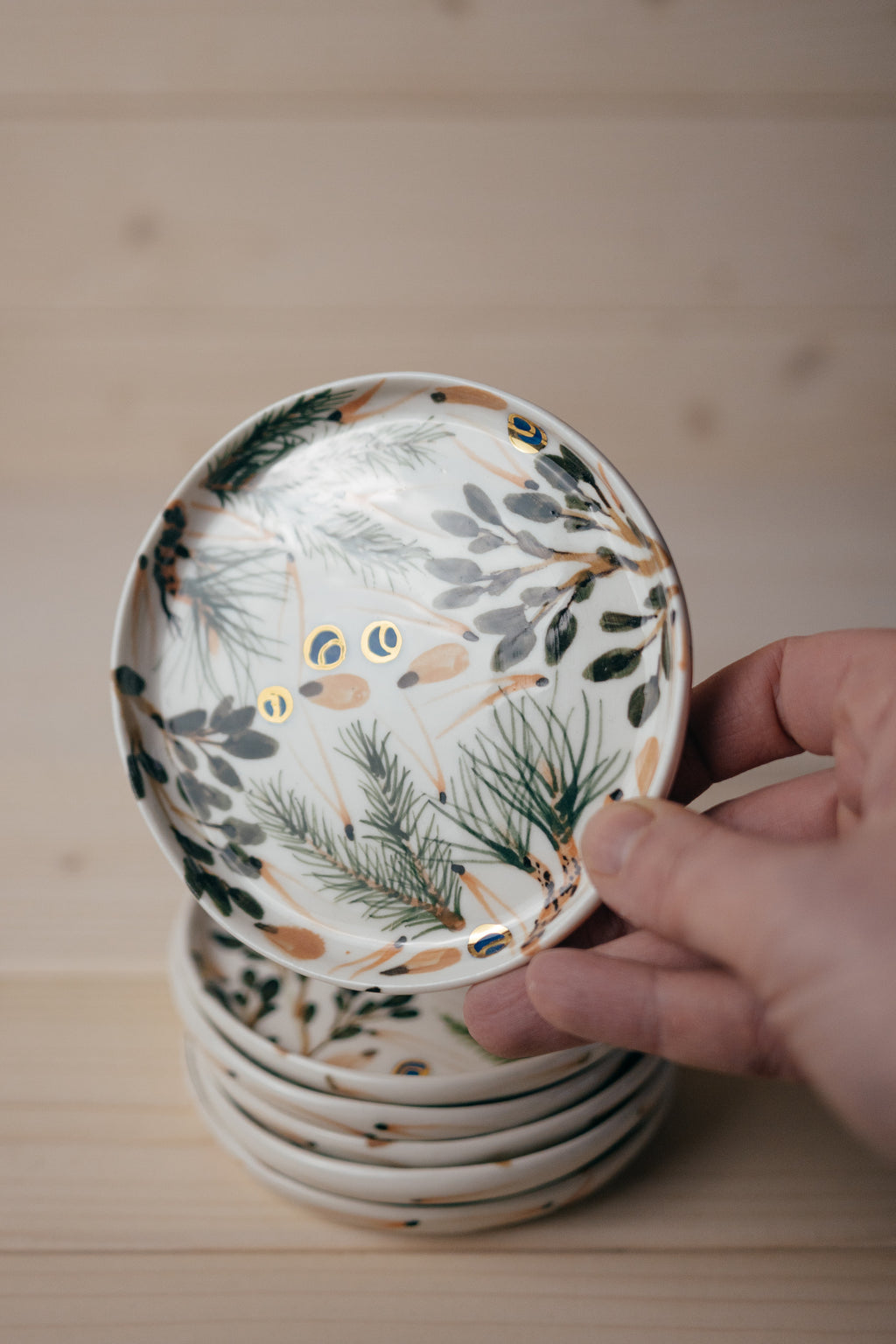 Ovisi forest | Porcelain saucer