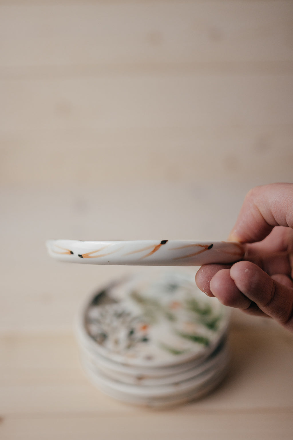 Ovisi forest | Porcelain saucer