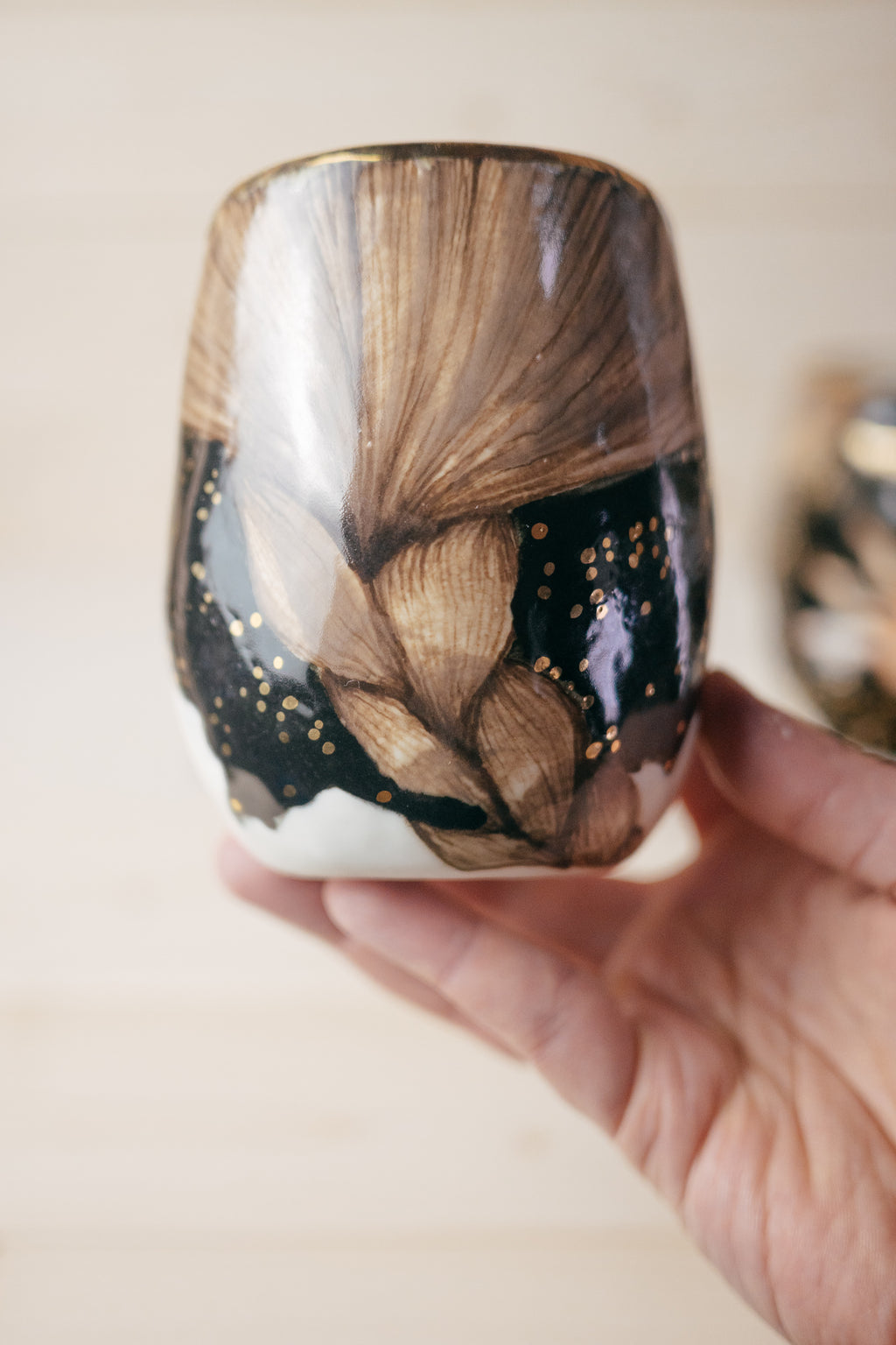 Sun | Porcelain vase