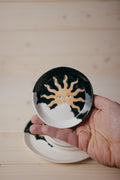 Sun | Porcelain saucer