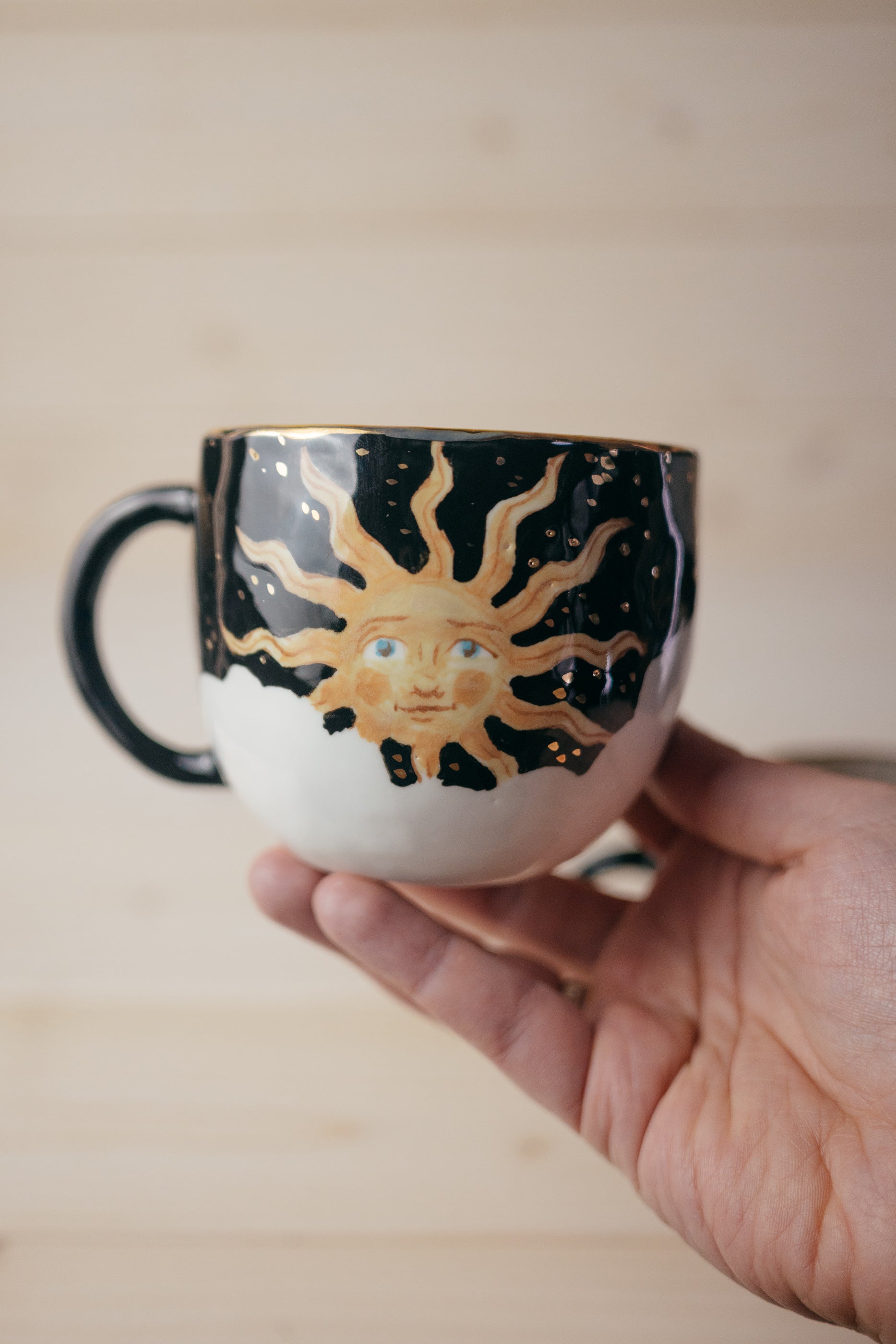 Sun | Porcelain mug