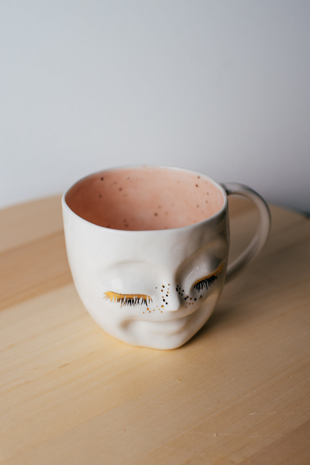 Happy face M size | Porcelain mug