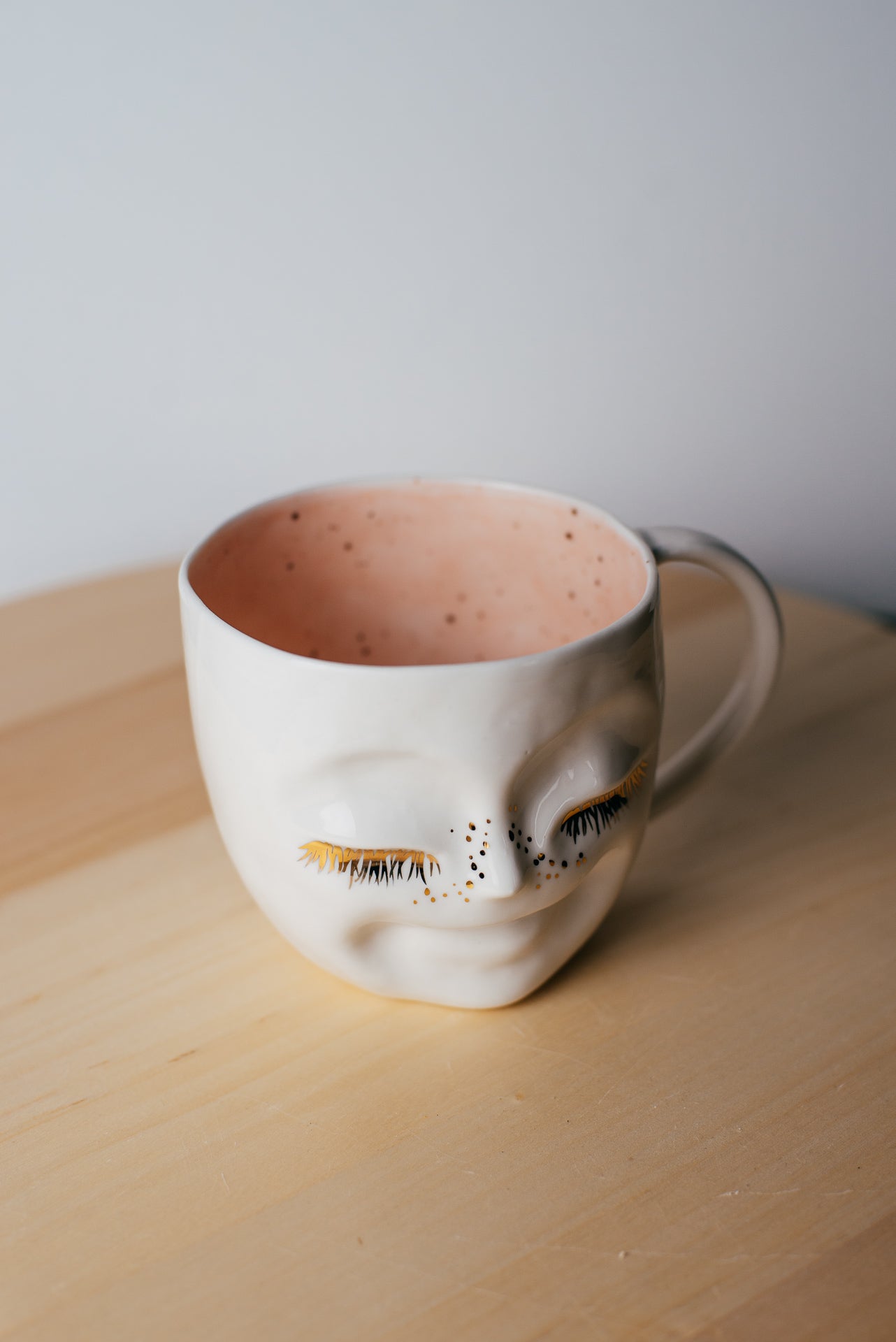 Happy face M size | Porcelain mug