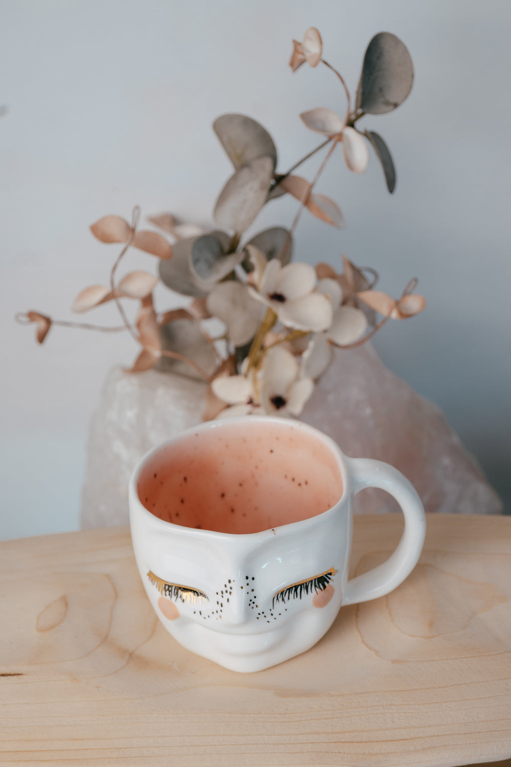 Happy face S size | Porcelain mug