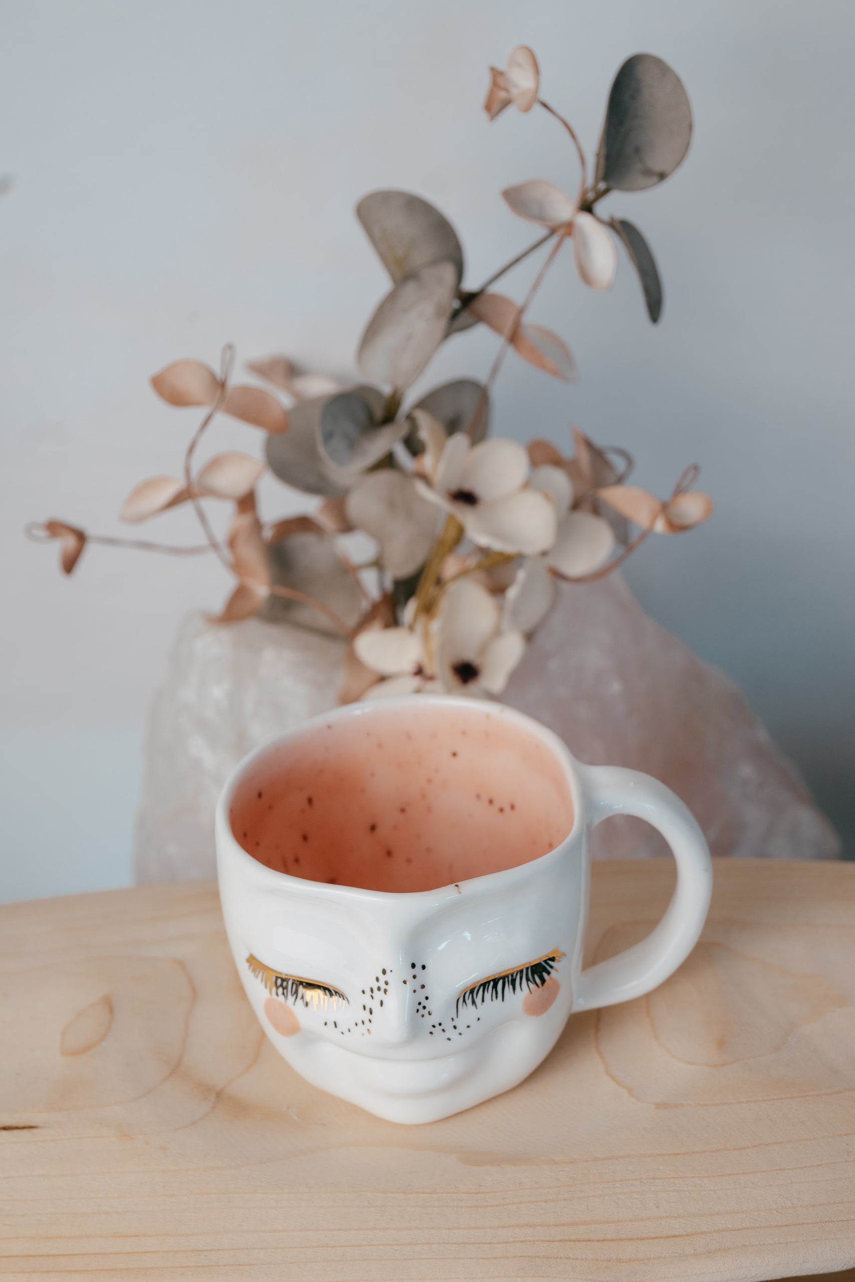 Happy face S size | Porcelain mug