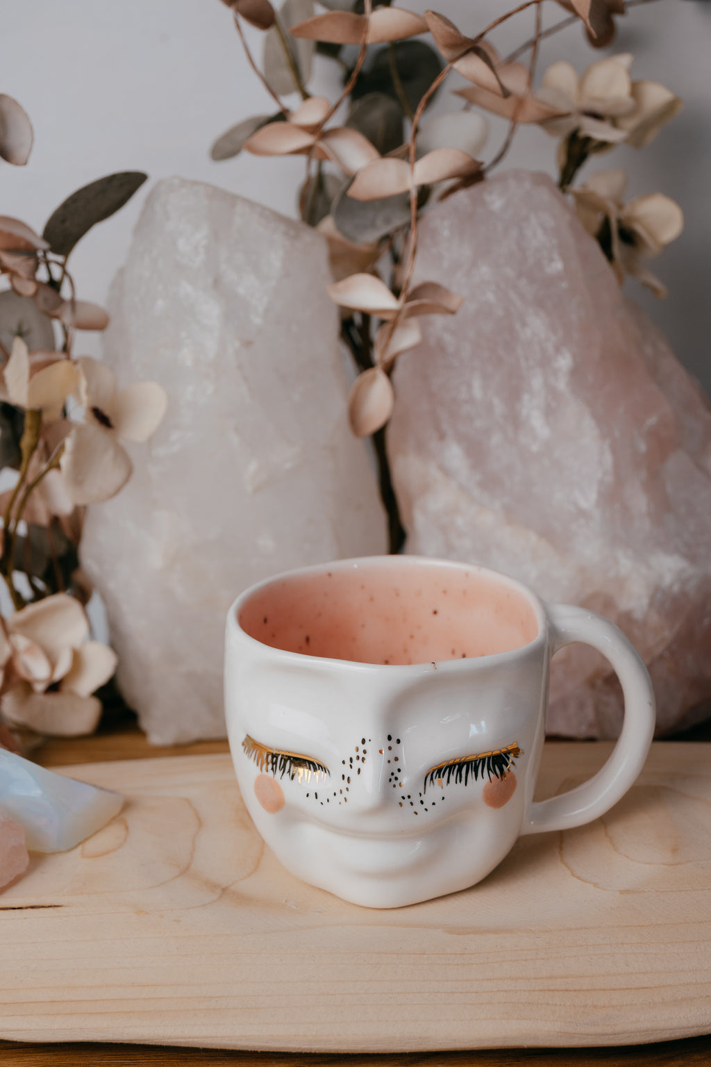 Happy face S size | Porcelain mug