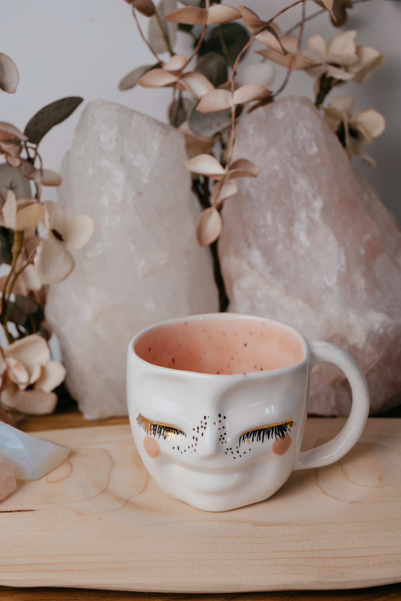 Happy face S size | Porcelain mug