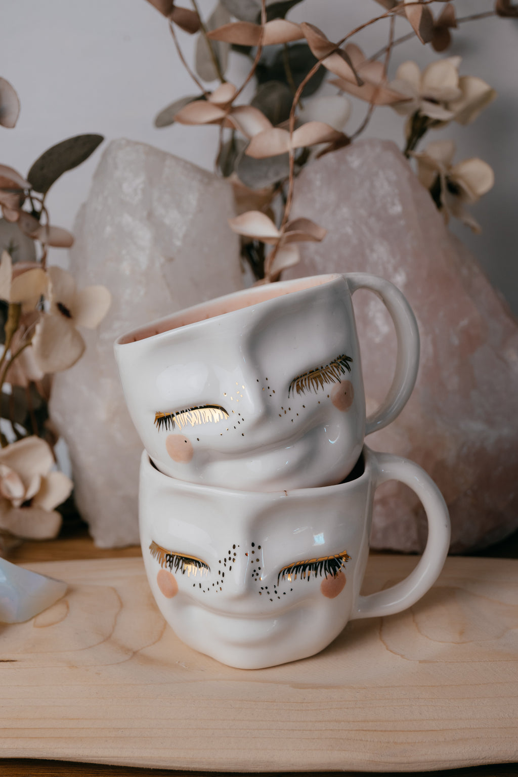 Happy face S size | Porcelain mug