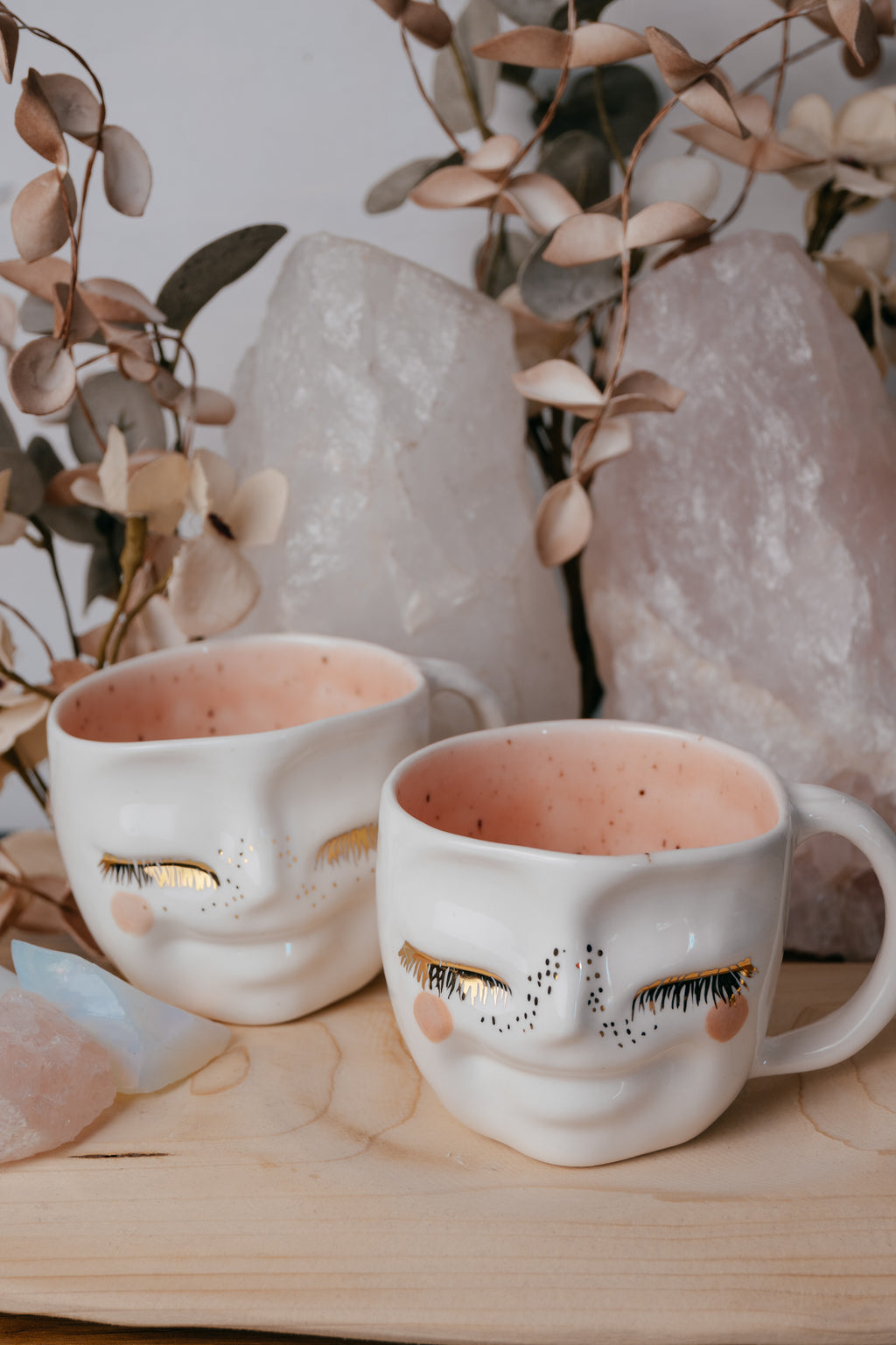Happy face S size | Porcelain mug