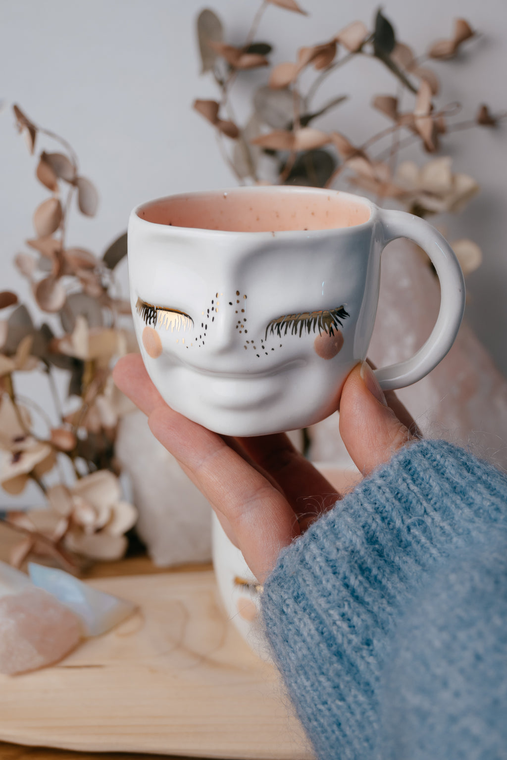 Happy face S size | Porcelain mug