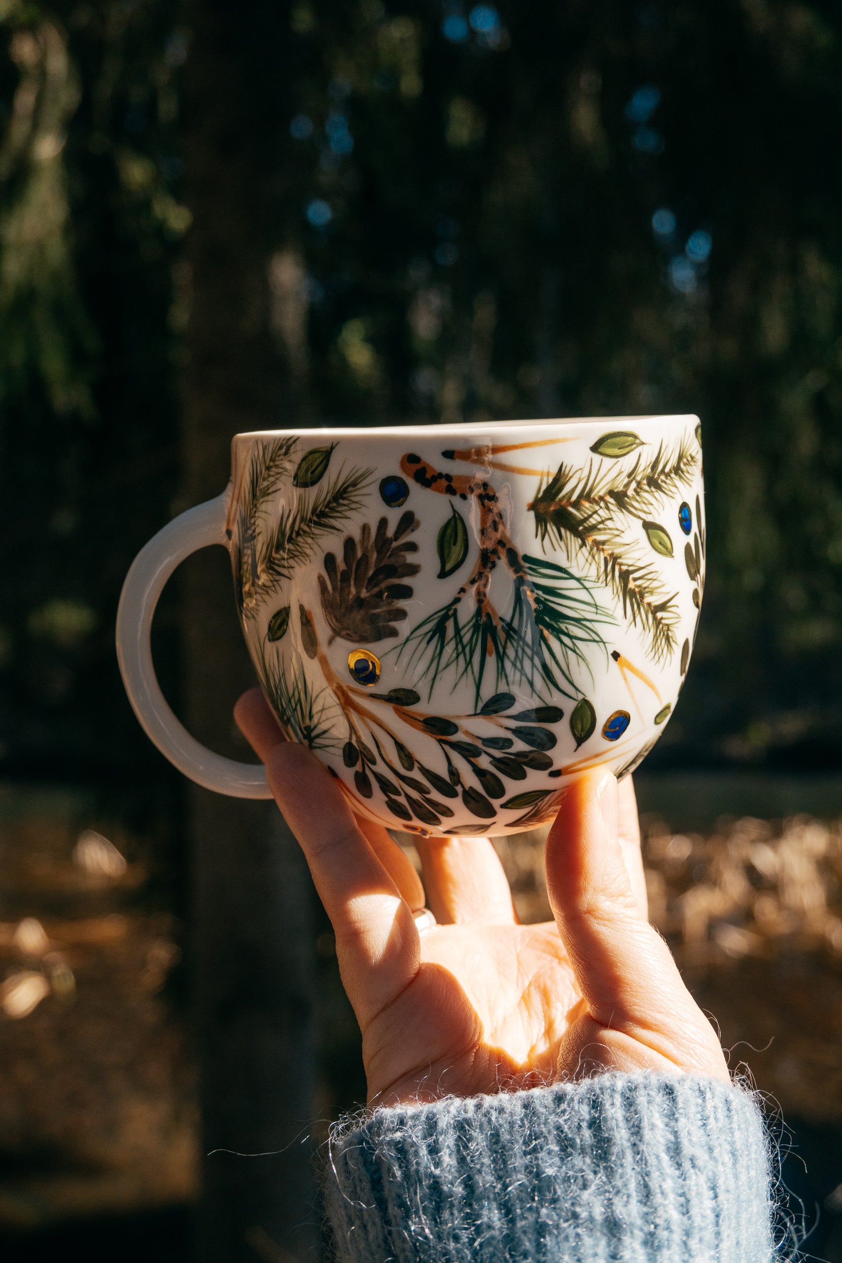 Ovisi Forest | Rounded Porcelain Mug