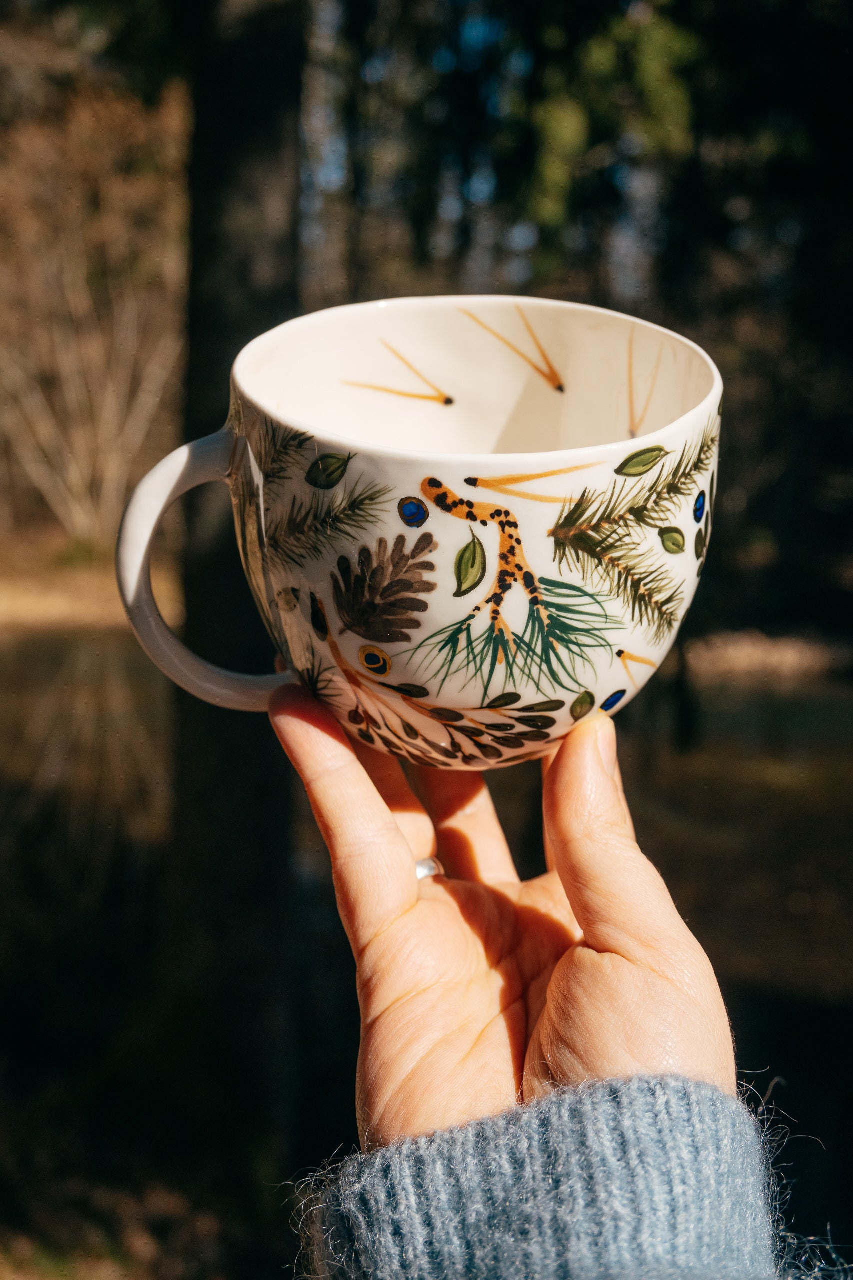 Ovisi Forest | Rounded Porcelain Mug