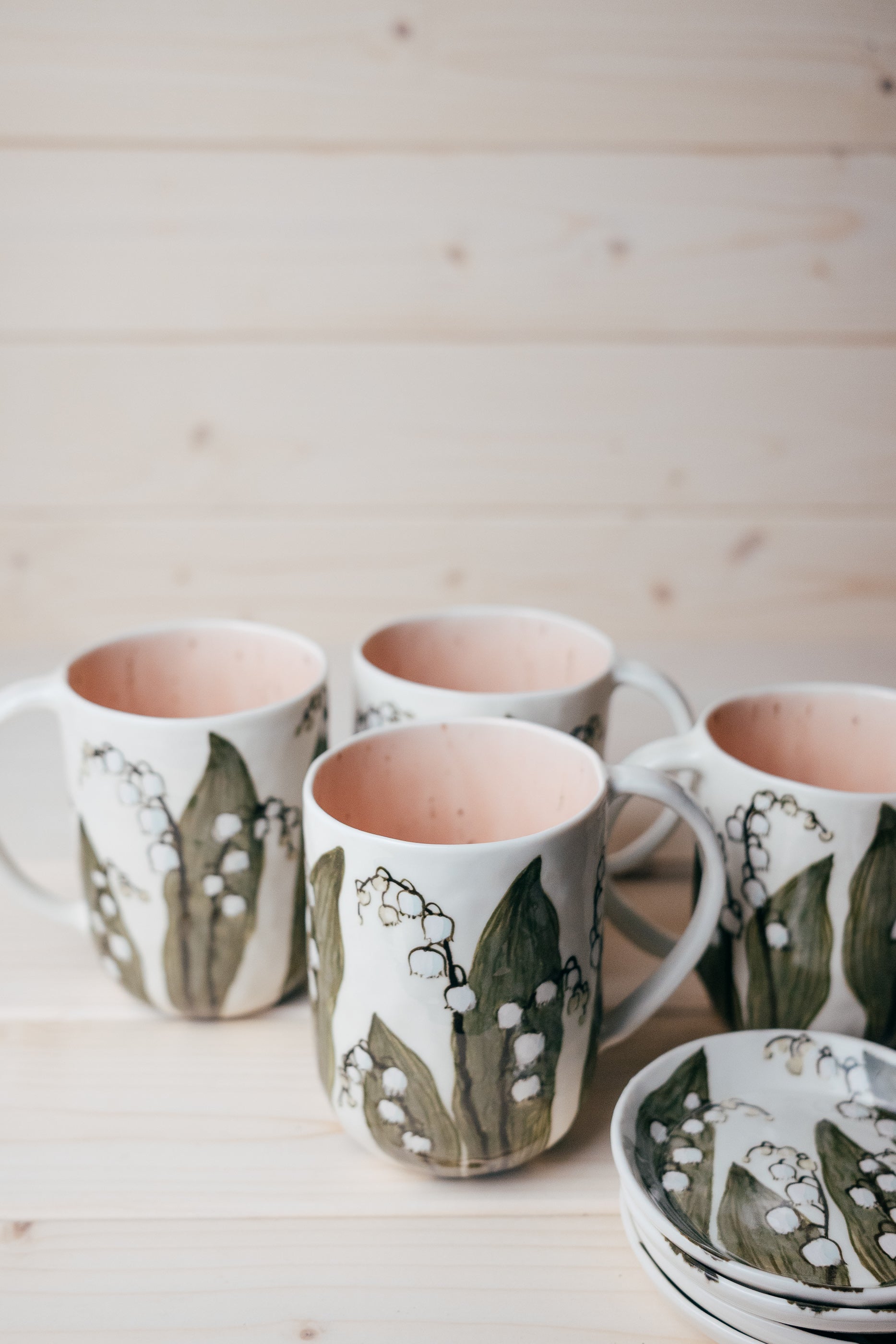 Maijpuķītes | Porcelāna krūze