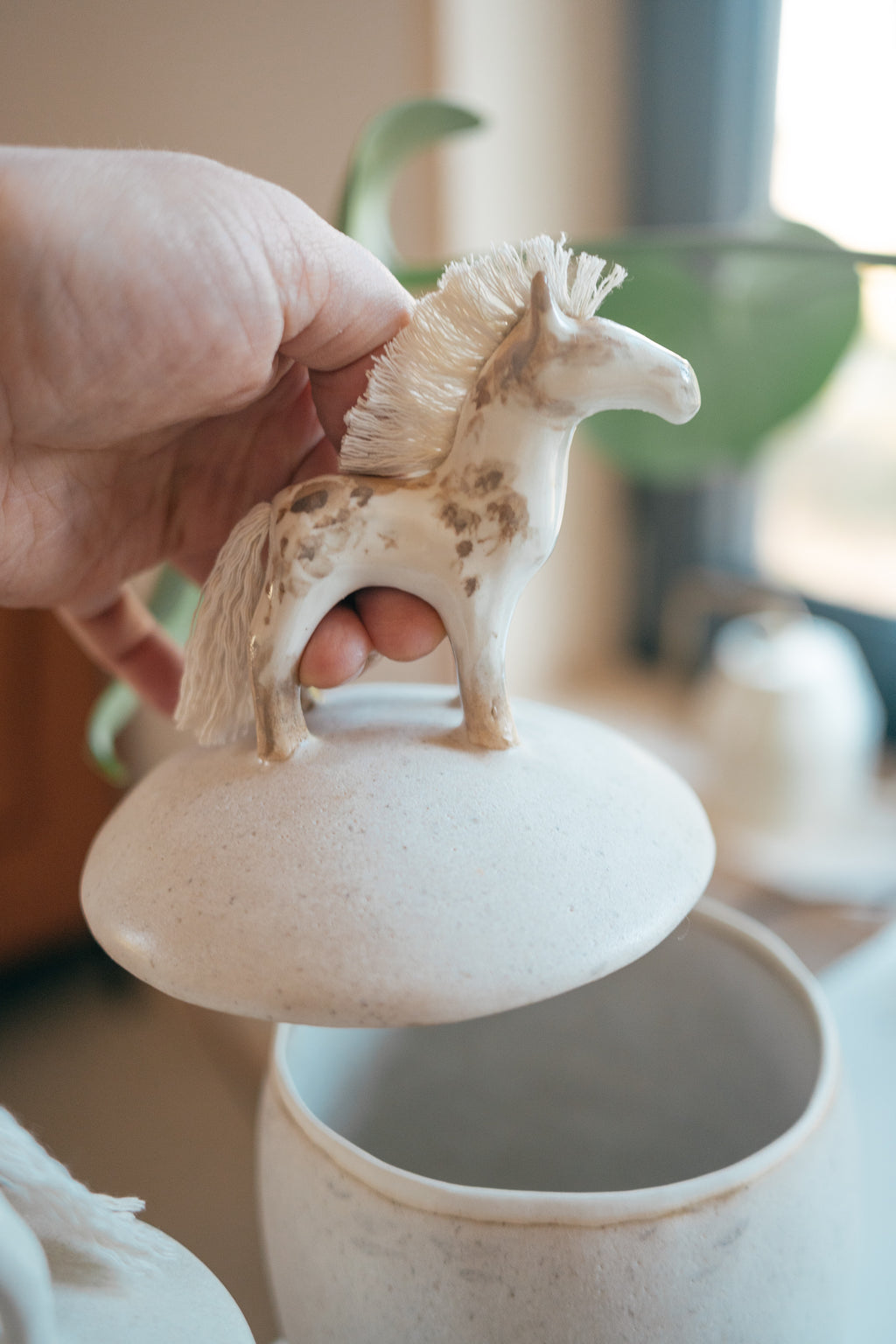 Zirdziņš | Akmensmasas trauks