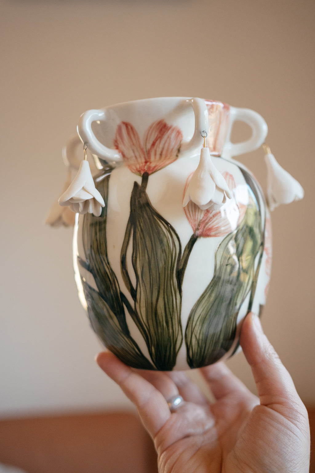 Tulpju vāze | Porcelāns