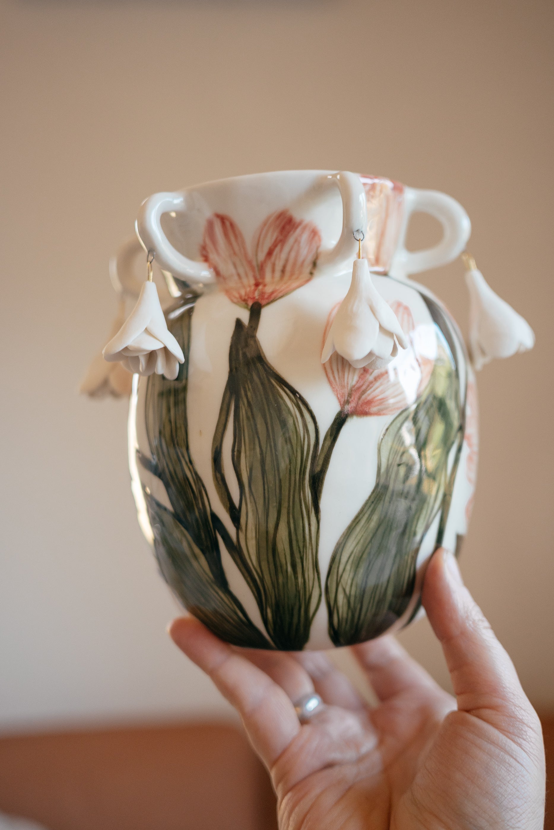 Tulpju vāze | Porcelāns