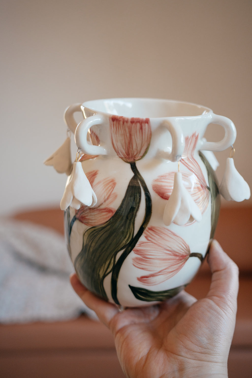 Tulpju vāze | Porcelāns