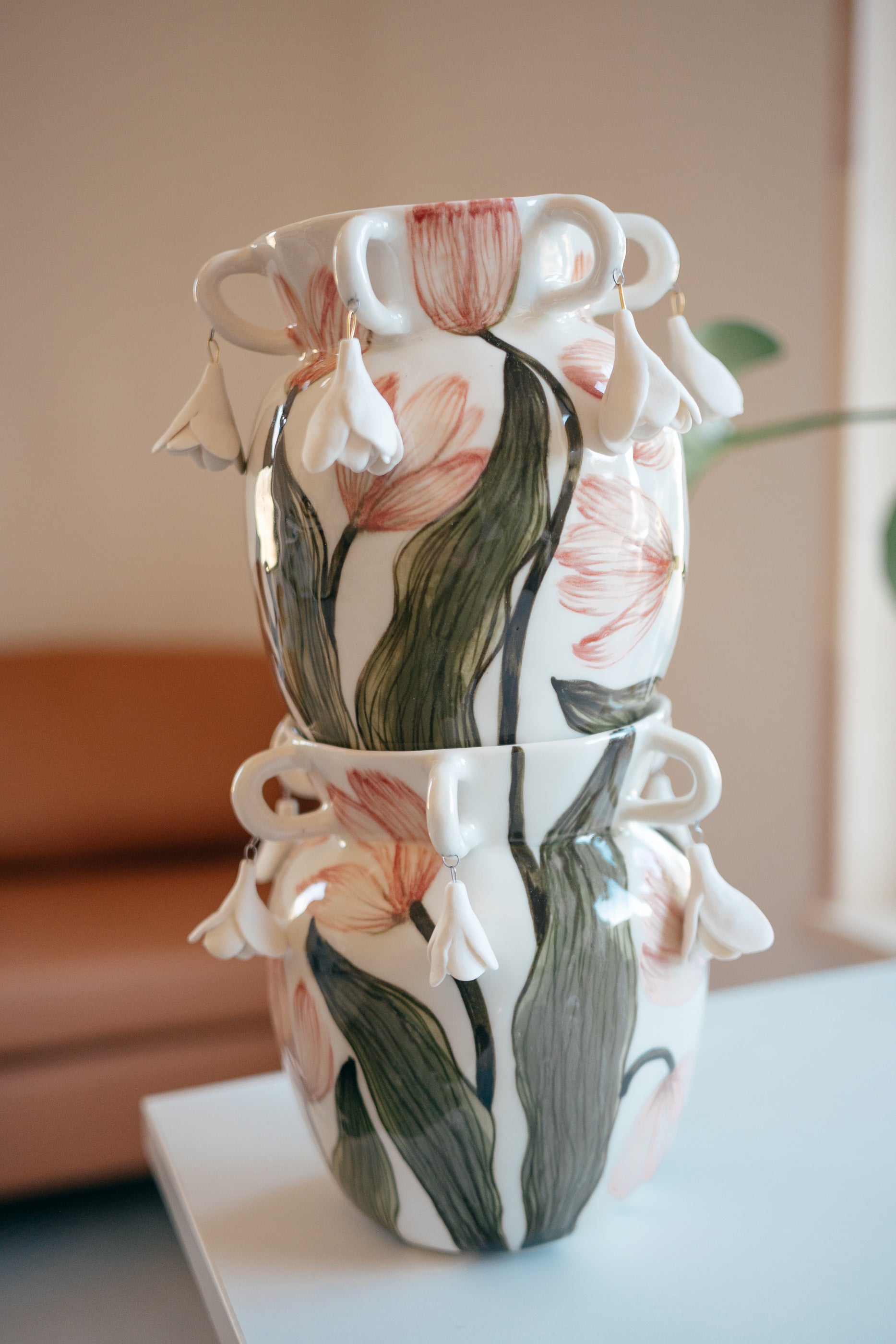 Tulpju vāze | Porcelāns